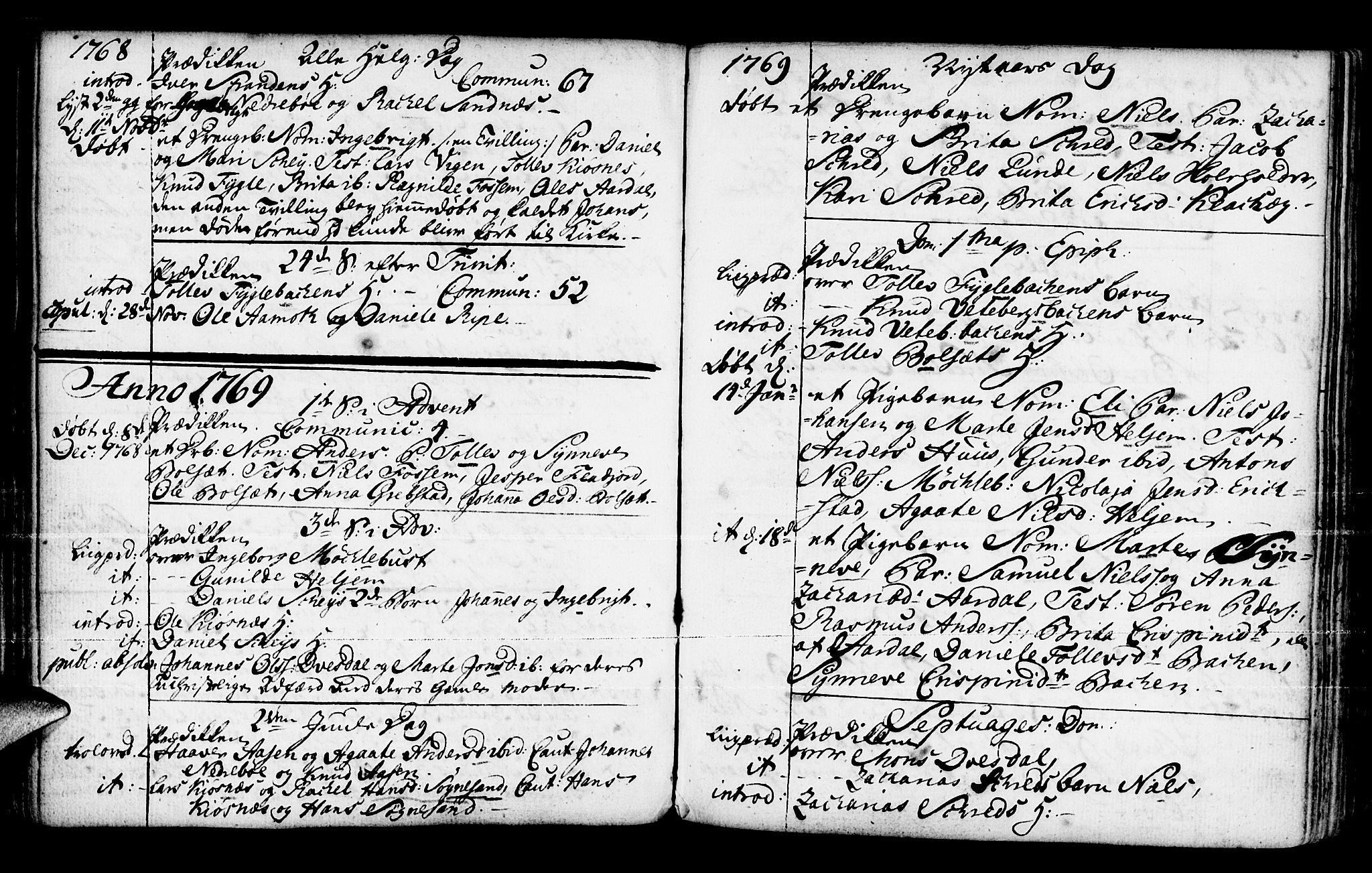 Jølster sokneprestembete, AV/SAB-A-80701/H/Haa/Haaa/L0004: Parish register (official) no. A 4, 1749-1789, p. 104