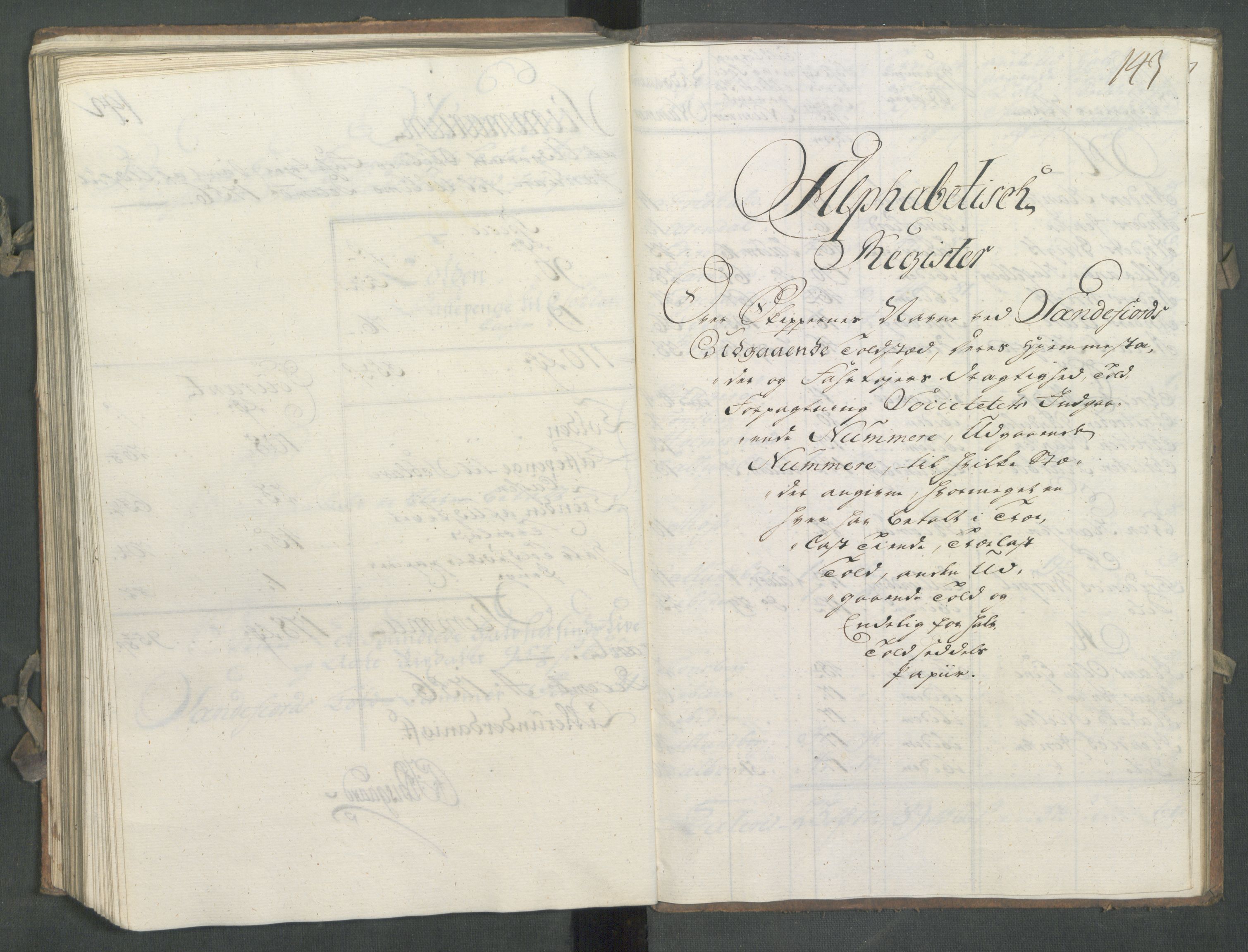 Generaltollkammeret, tollregnskaper, AV/RA-EA-5490/R11/L0027/0001: Tollregnskaper Larvik og Sandefjord / Utgående hovedtollbok, 1756, p. 142b-143a