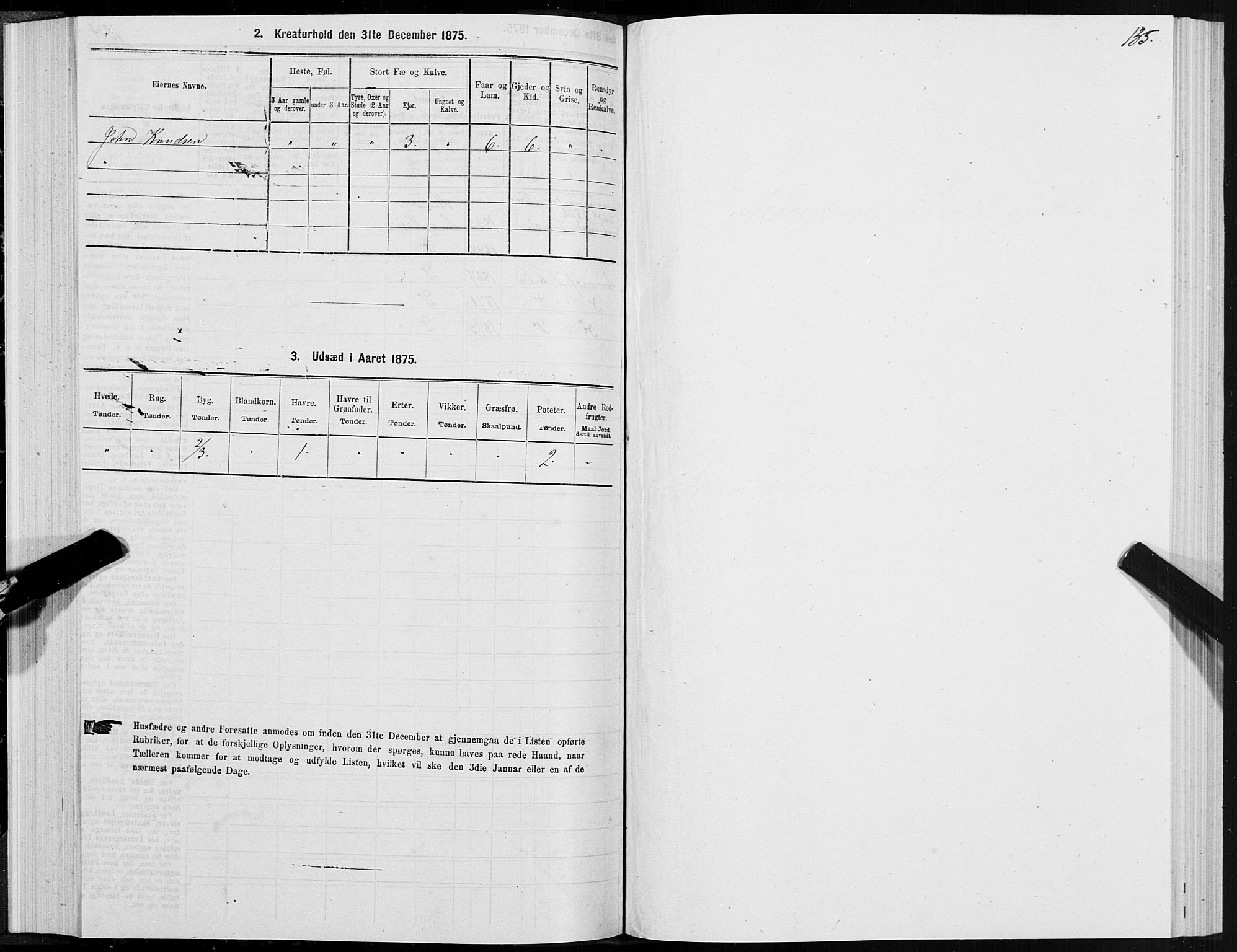 SAT, 1875 census for 1525P Stranda, 1875, p. 2135