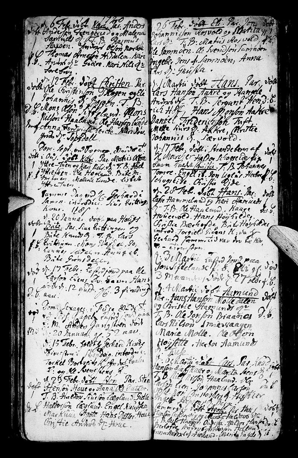 Os sokneprestembete, SAB/A-99929: Parish register (official) no. A 9, 1766-1779, p. 41