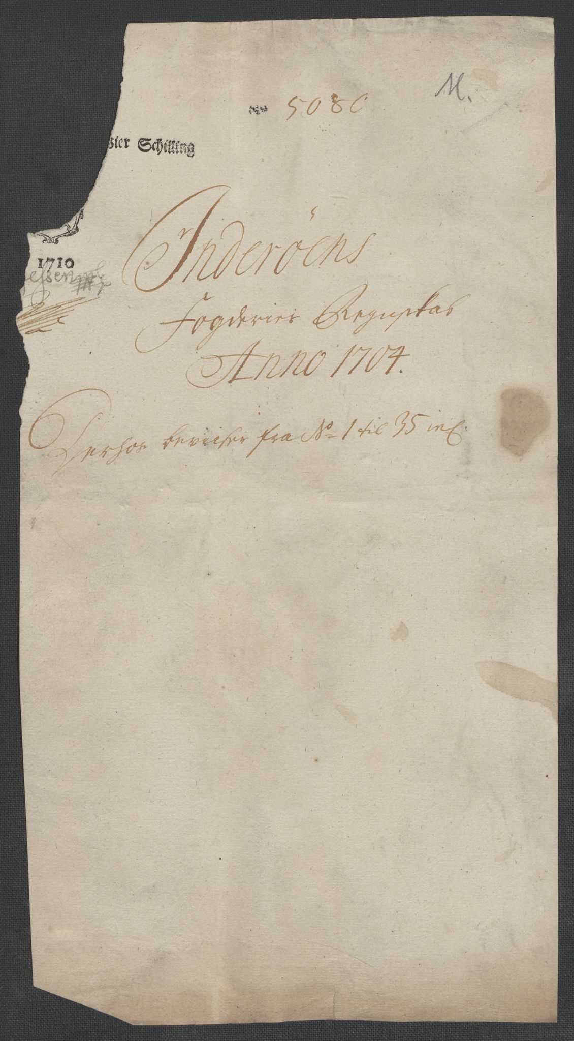 Rentekammeret inntil 1814, Reviderte regnskaper, Fogderegnskap, AV/RA-EA-4092/R63/L4313: Fogderegnskap Inderøy, 1703-1704, p. 314
