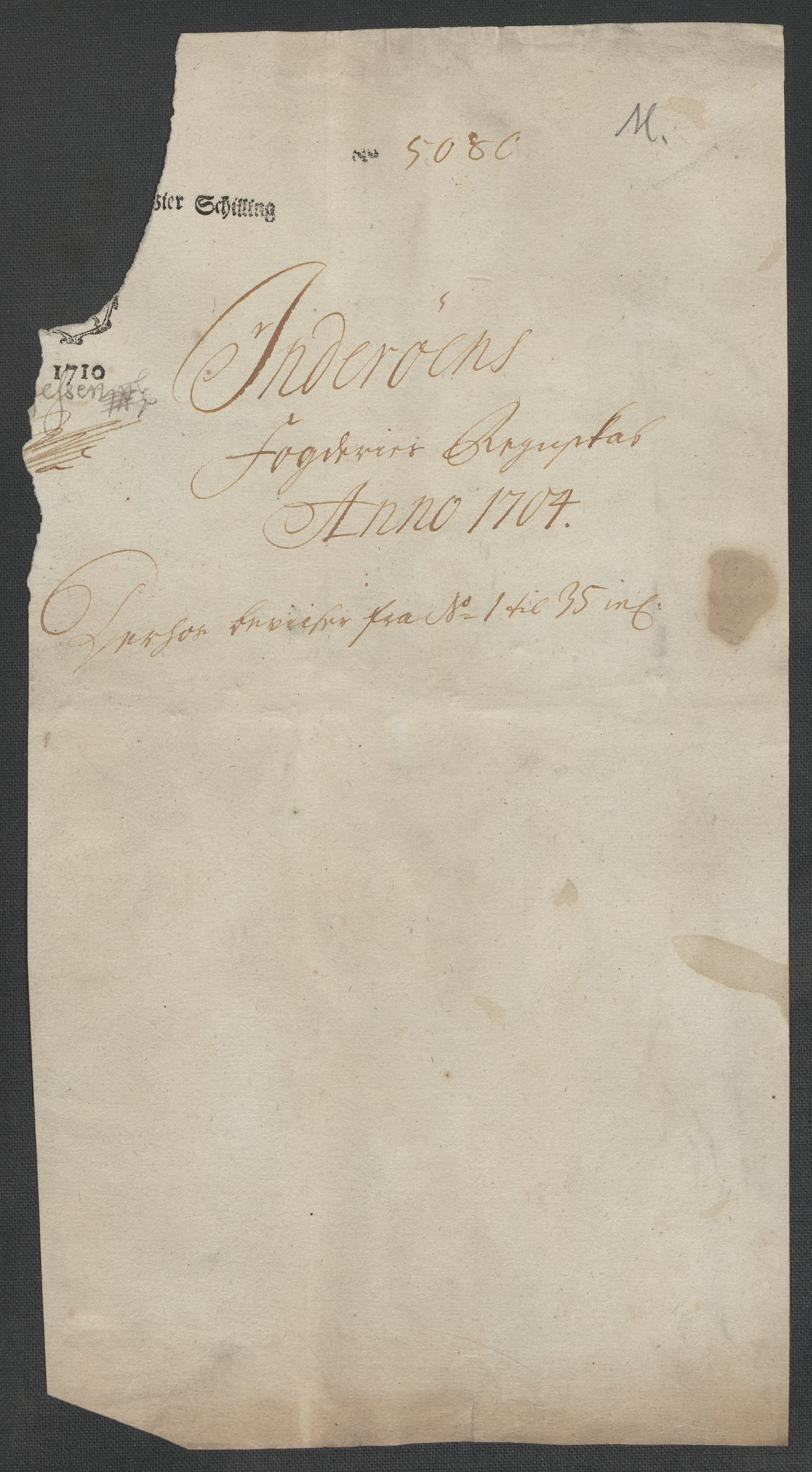 Rentekammeret inntil 1814, Reviderte regnskaper, Fogderegnskap, RA/EA-4092/R63/L4313: Fogderegnskap Inderøy, 1703-1704, p. 314