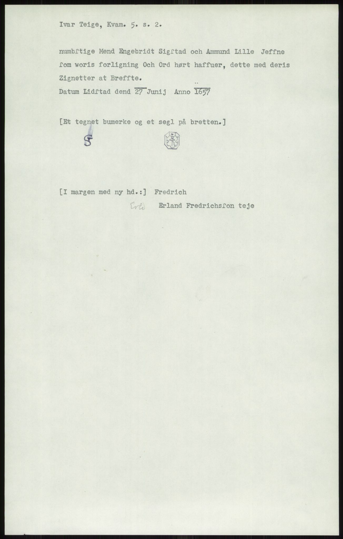 Samlinger til kildeutgivelse, Diplomavskriftsamlingen, AV/RA-EA-4053/H/Ha, p. 213