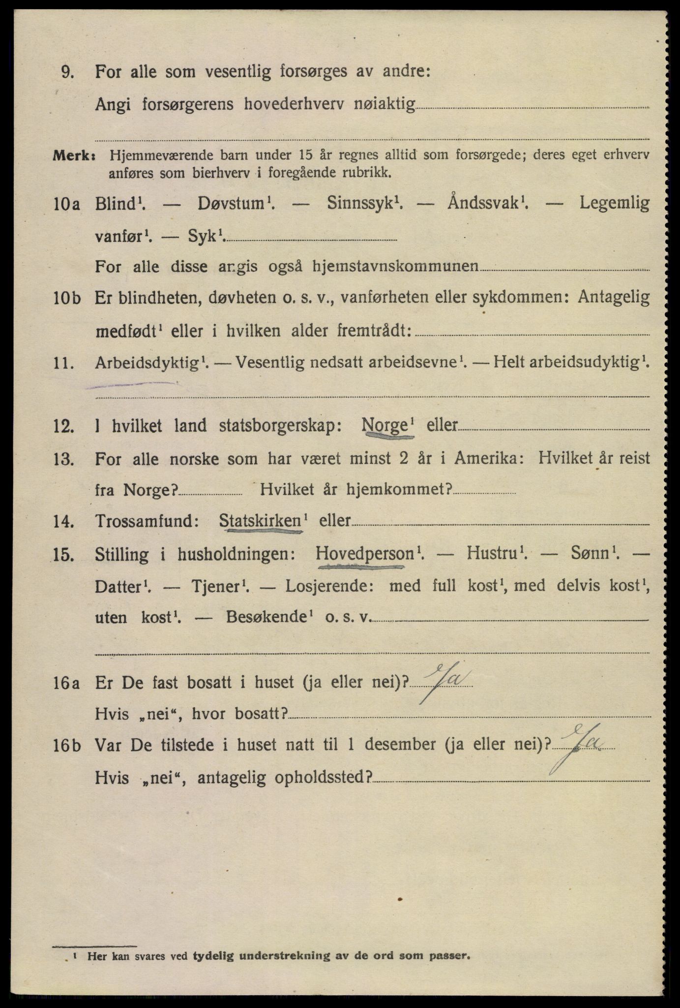 SAKO, 1920 census for Sandefjord, 1920, p. 9451