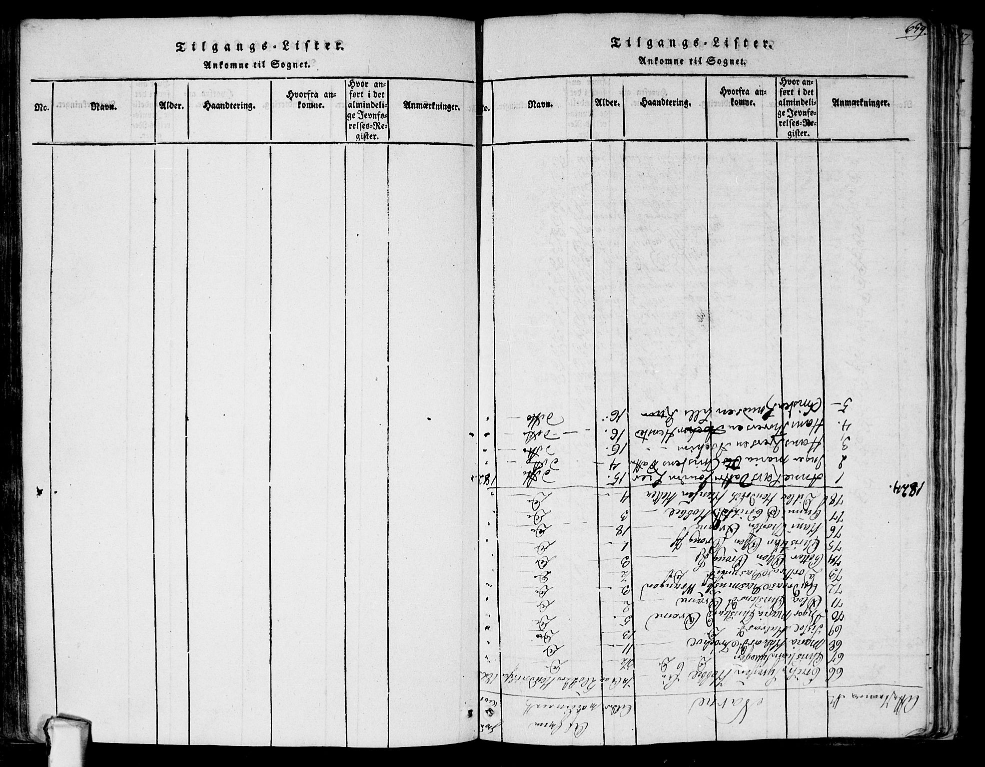 Askim prestekontor Kirkebøker, AV/SAO-A-10900/F/Fa/L0004: Parish register (official) no. 4, 1817-1846, p. 658-659