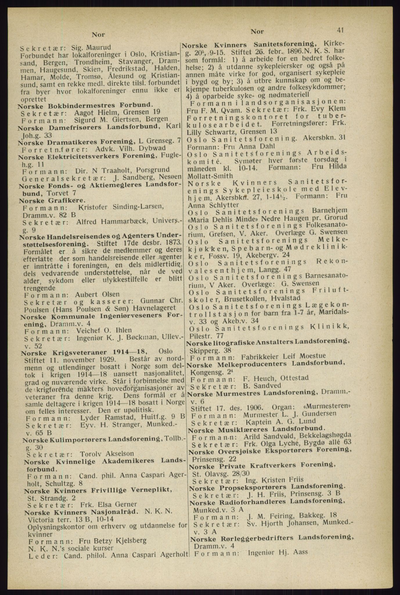 Kristiania/Oslo adressebok, PUBL/-, 1933, p. 41