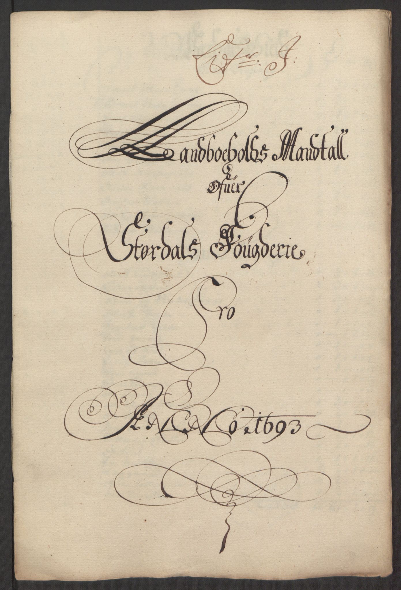 Rentekammeret inntil 1814, Reviderte regnskaper, Fogderegnskap, RA/EA-4092/R62/L4186: Fogderegnskap Stjørdal og Verdal, 1693-1694, p. 120