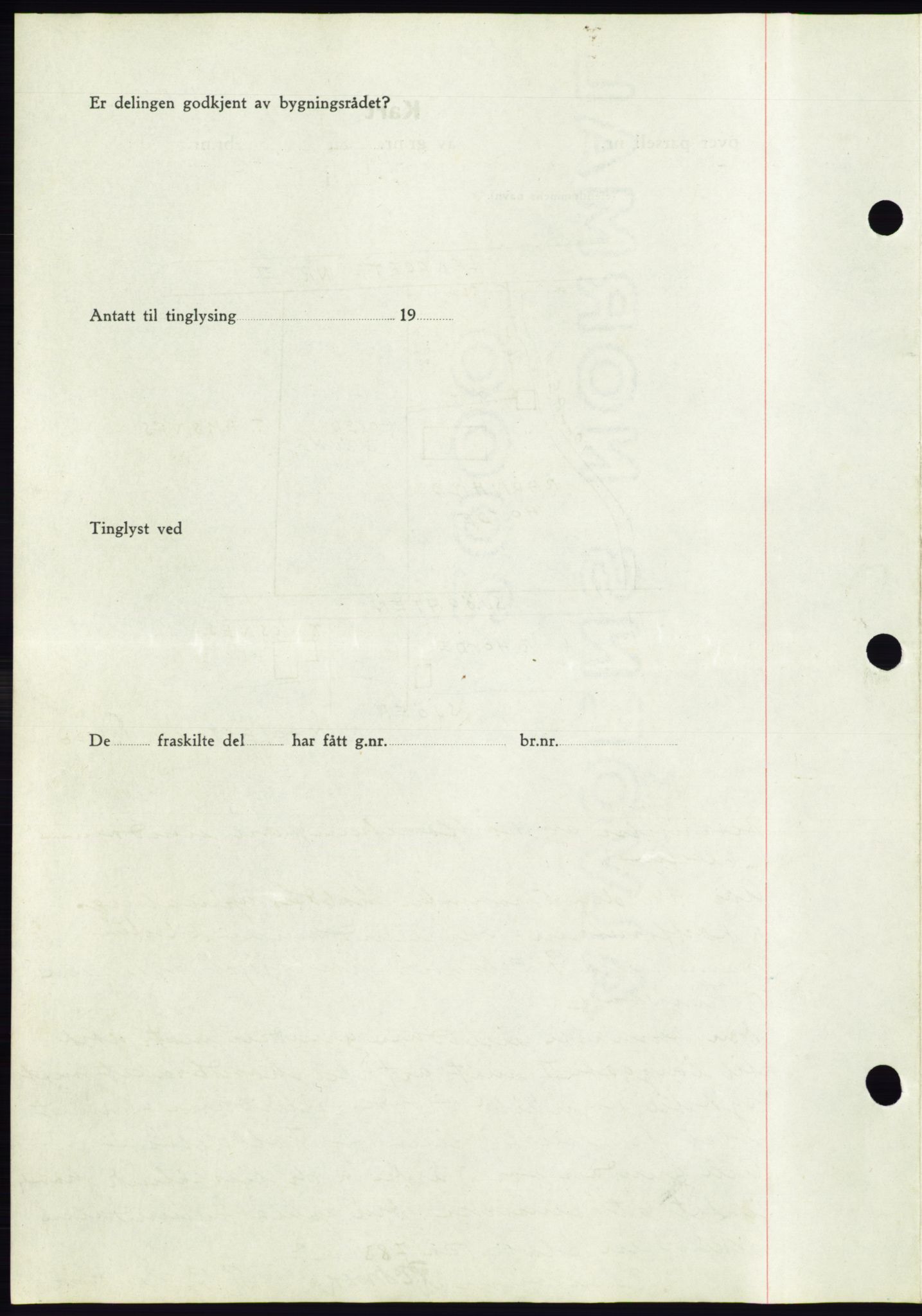 Søre Sunnmøre sorenskriveri, AV/SAT-A-4122/1/2/2C/L0070: Mortgage book no. 64, 1940-1941, Diary no: : 7/1941