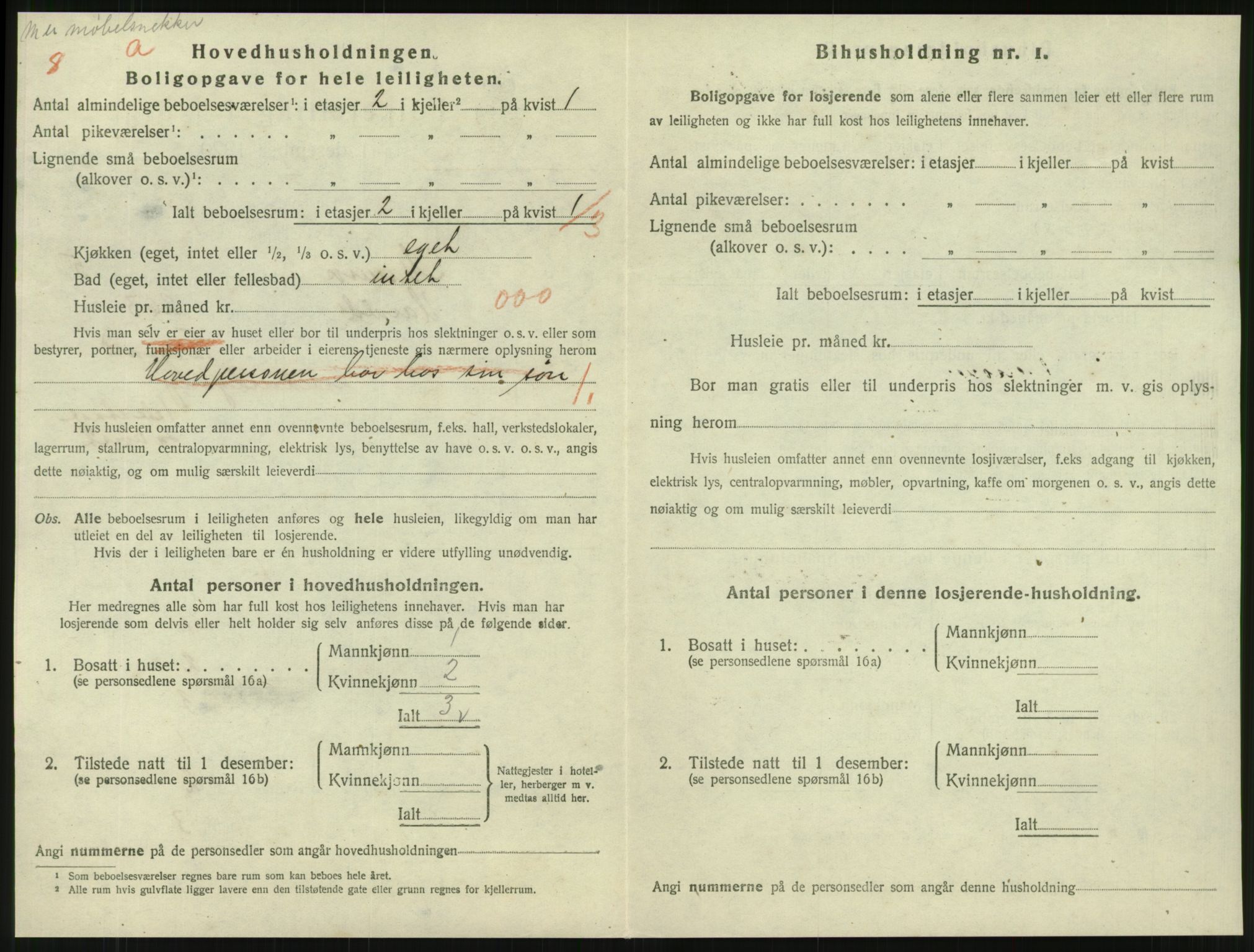 SAT, 1920 census for Namsos, 1920, p. 1700