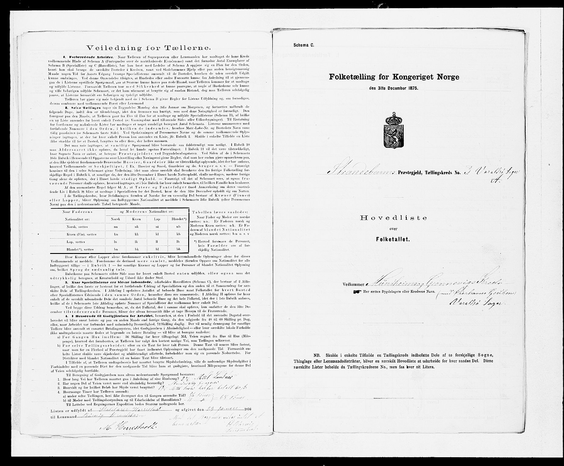 SAB, 1875 census for 1226P Strandebarm, 1875, p. 6