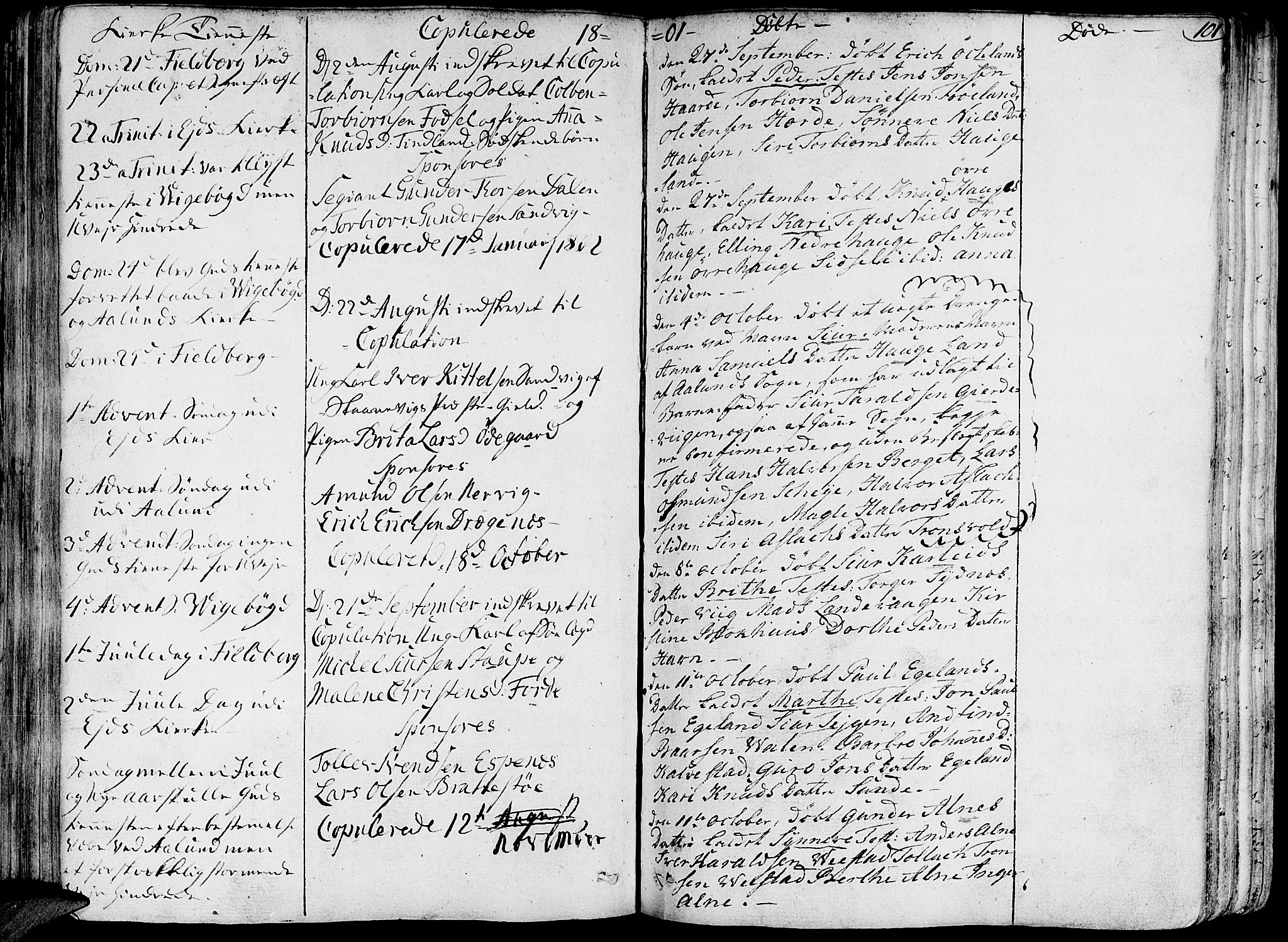 Fjelberg sokneprestembete, AV/SAB-A-75201/H/Haa: Parish register (official) no. A 3, 1788-1815, p. 101