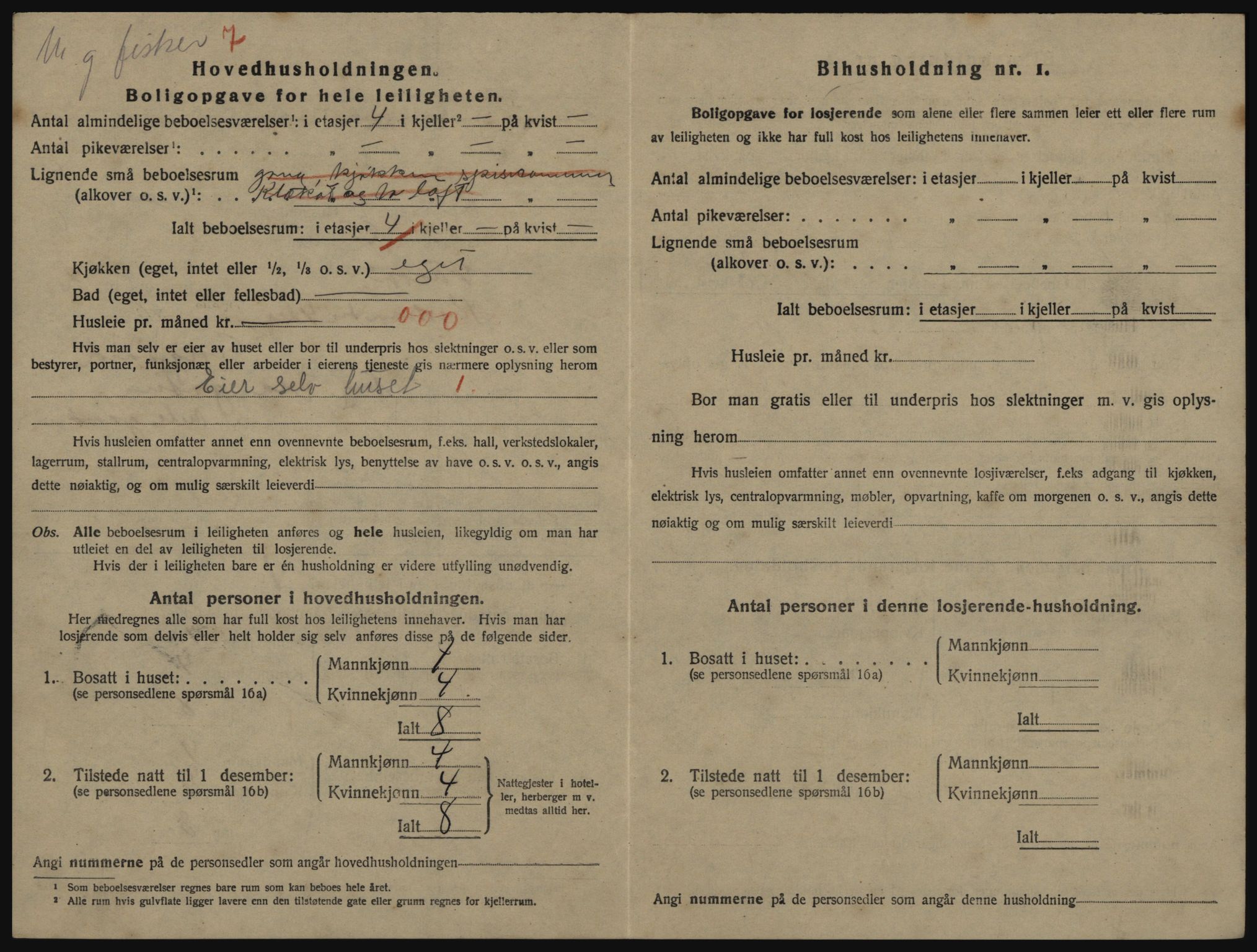 SATØ, 1920 census for Vardø, 1920, p. 1814