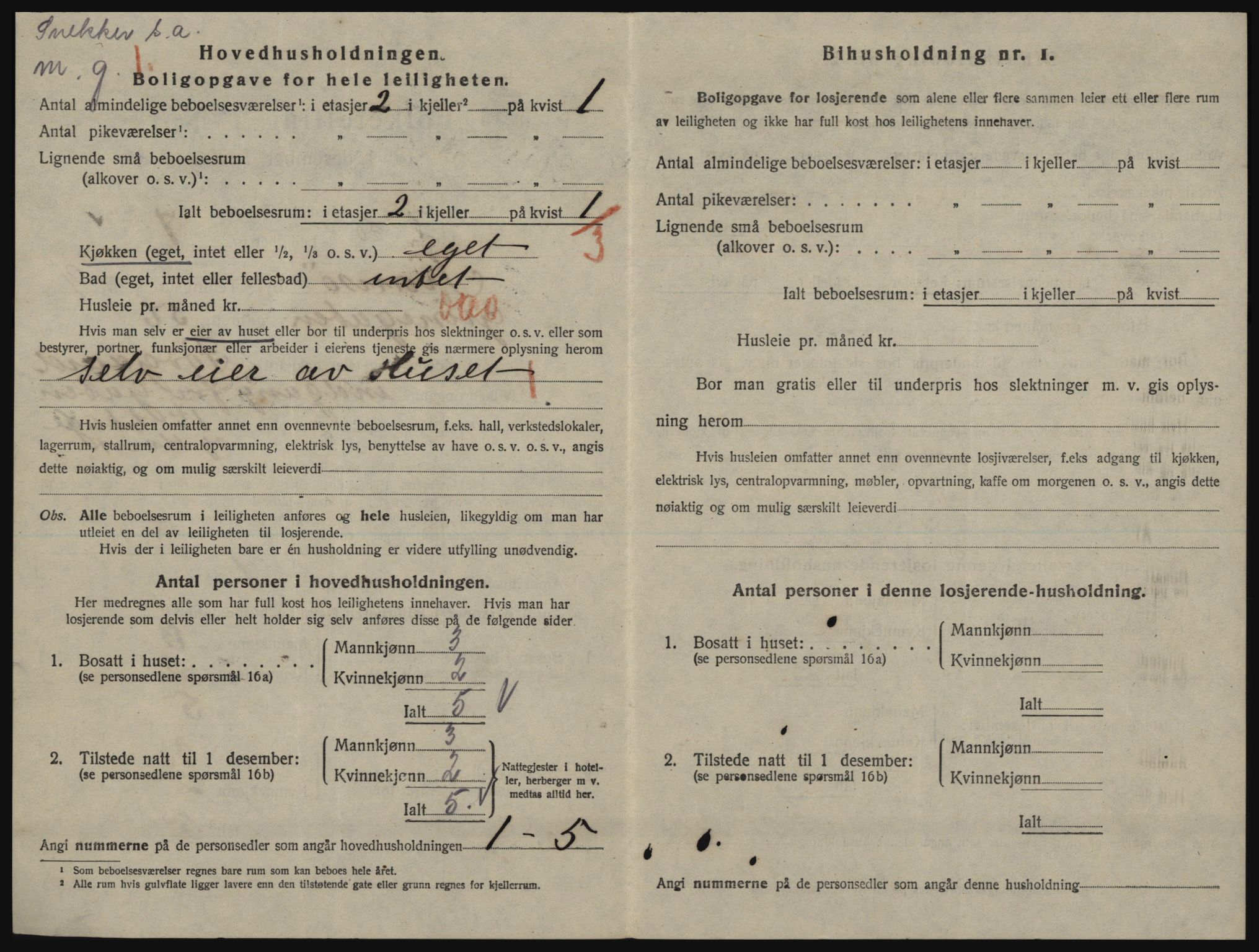 SATØ, 1920 census for Tromsø, 1920, p. 5018