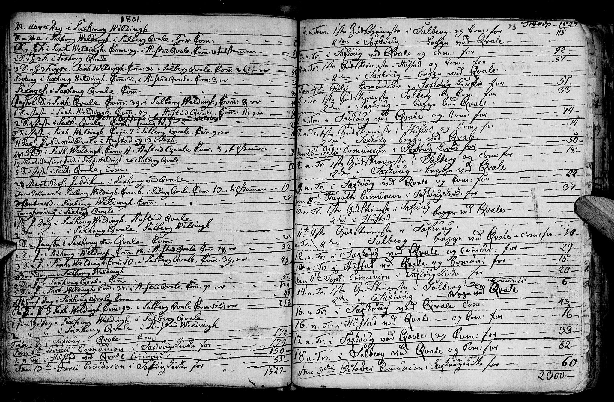 Ministerialprotokoller, klokkerbøker og fødselsregistre - Nord-Trøndelag, SAT/A-1458/730/L0273: Parish register (official) no. 730A02, 1762-1802, p. 73