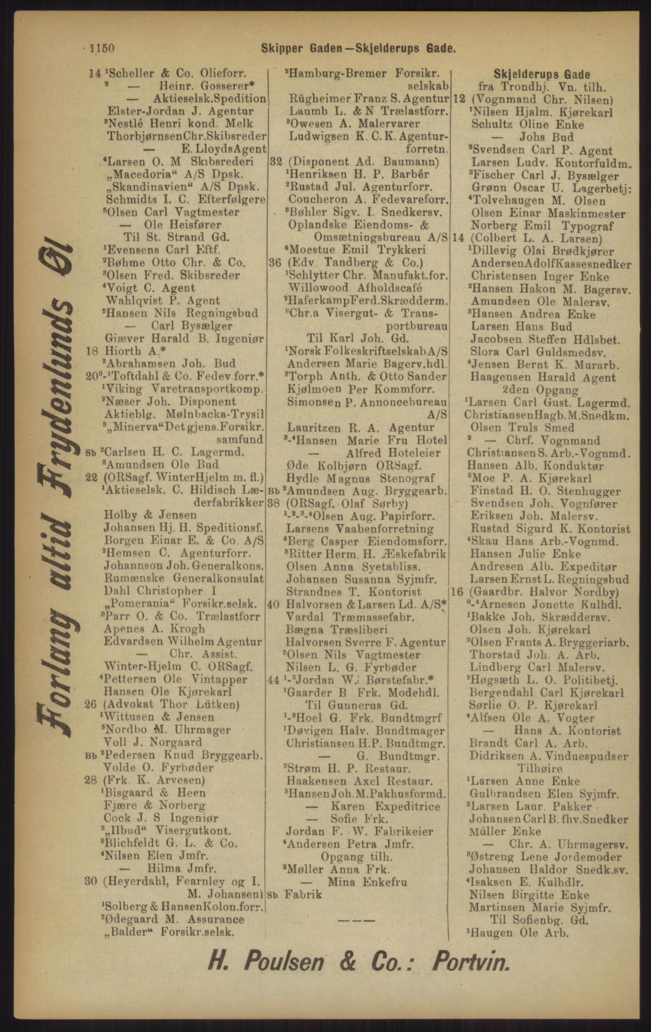 Kristiania/Oslo adressebok, PUBL/-, 1902, p. 1150