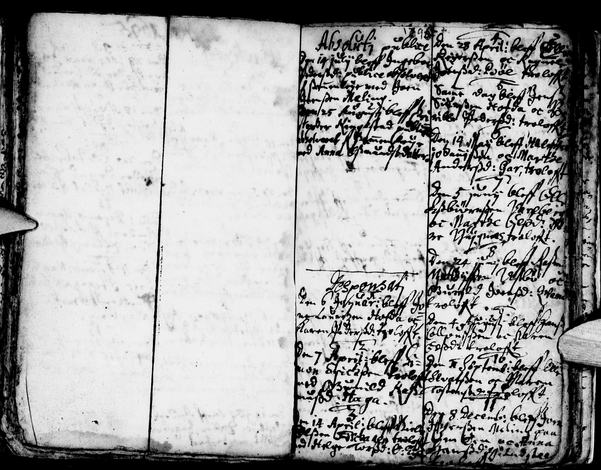 Finnøy sokneprestkontor, AV/SAST-A-101825/H/Ha/Haa/L0001: Parish register (official) no. A 1, 1672-1708