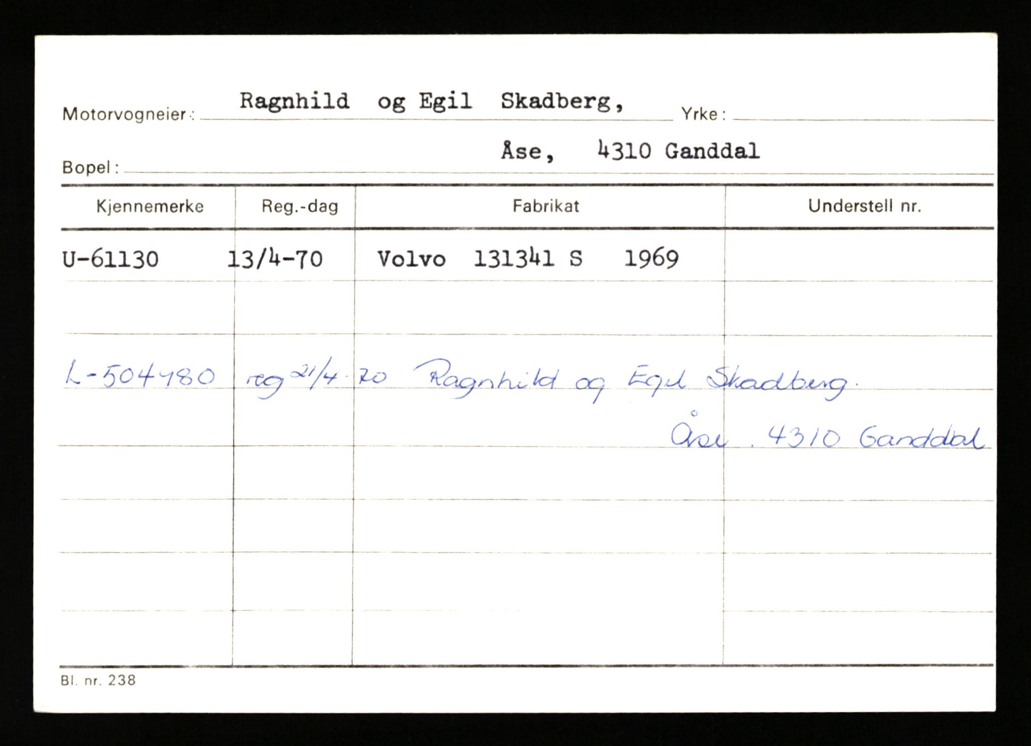 Stavanger trafikkstasjon, AV/SAST-A-101942/0/G/L0007: Registreringsnummer: 49019 - 67460, 1930-1971, p. 2461