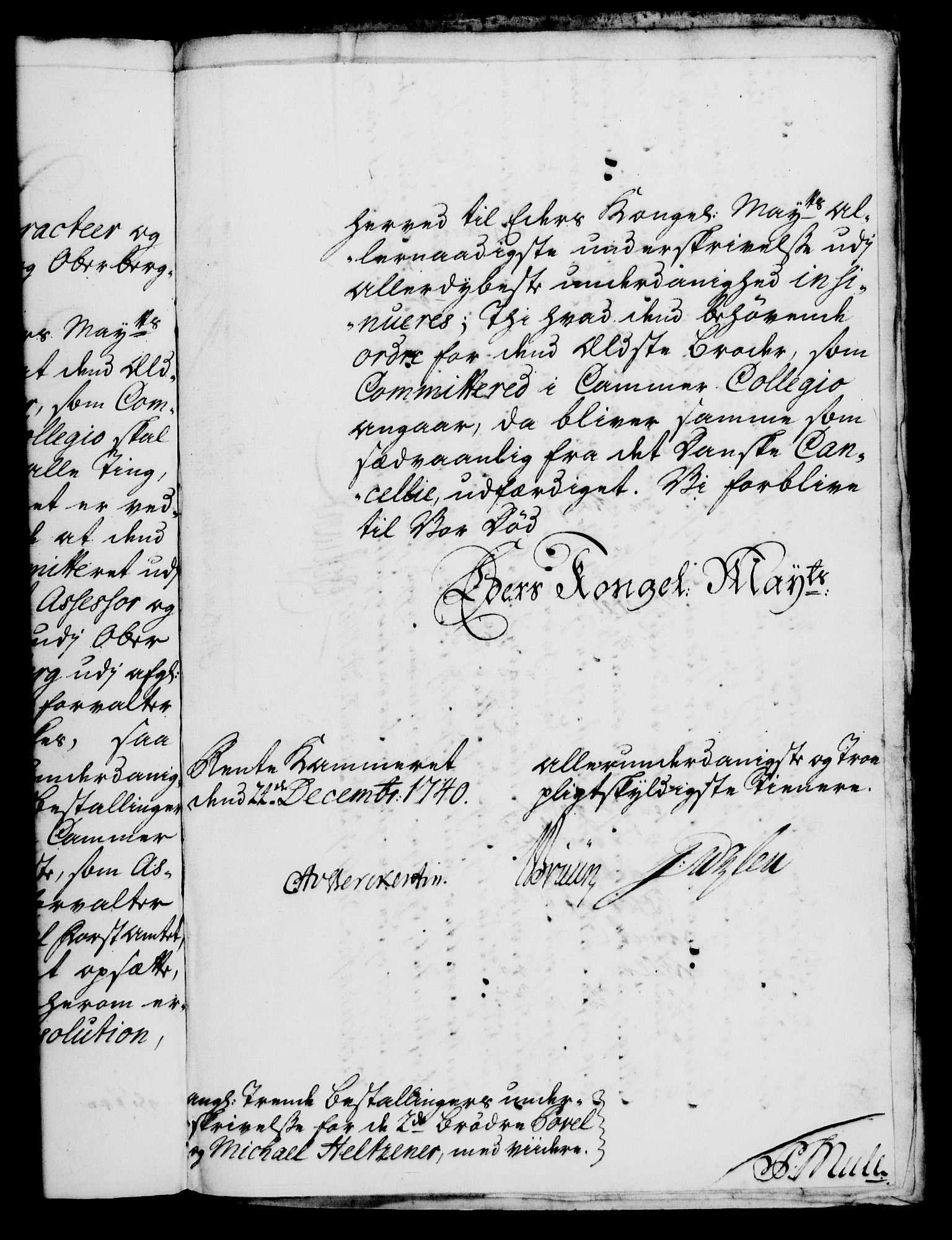 Rentekammeret, Kammerkanselliet, AV/RA-EA-3111/G/Gf/Gfa/L0023: Norsk relasjons- og resolusjonsprotokoll (merket RK 52.23), 1740, p. 852