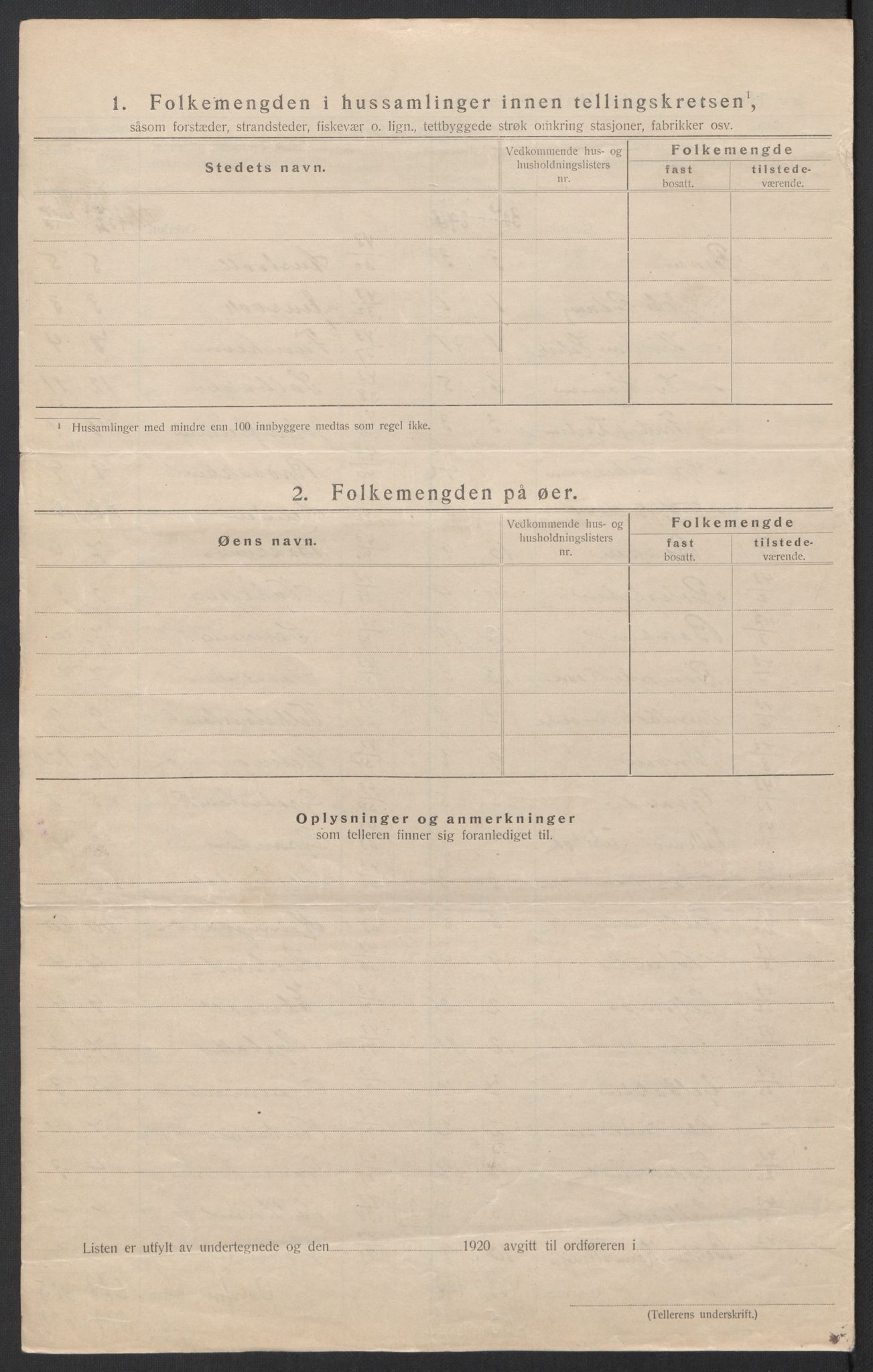 SAT, 1920 census for Saltdal, 1920, p. 31