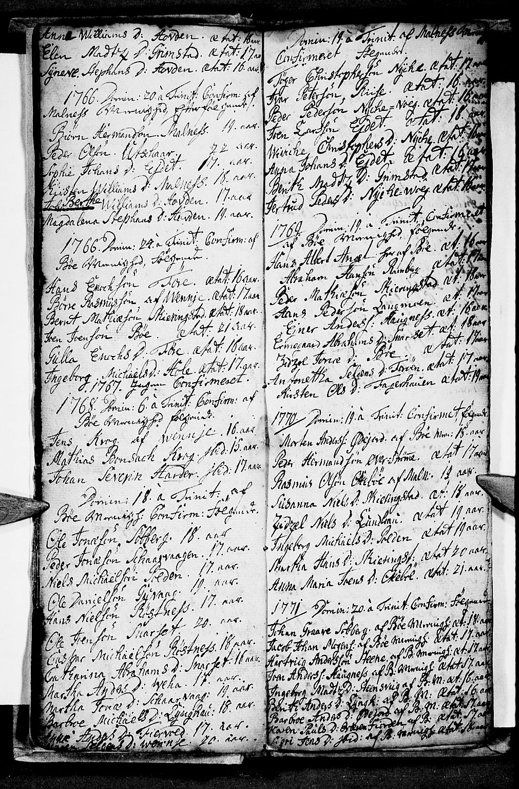 Ministerialprotokoller, klokkerbøker og fødselsregistre - Nordland, SAT/A-1459/891/L1296: Parish register (official) no. 891A01, 1741-1784