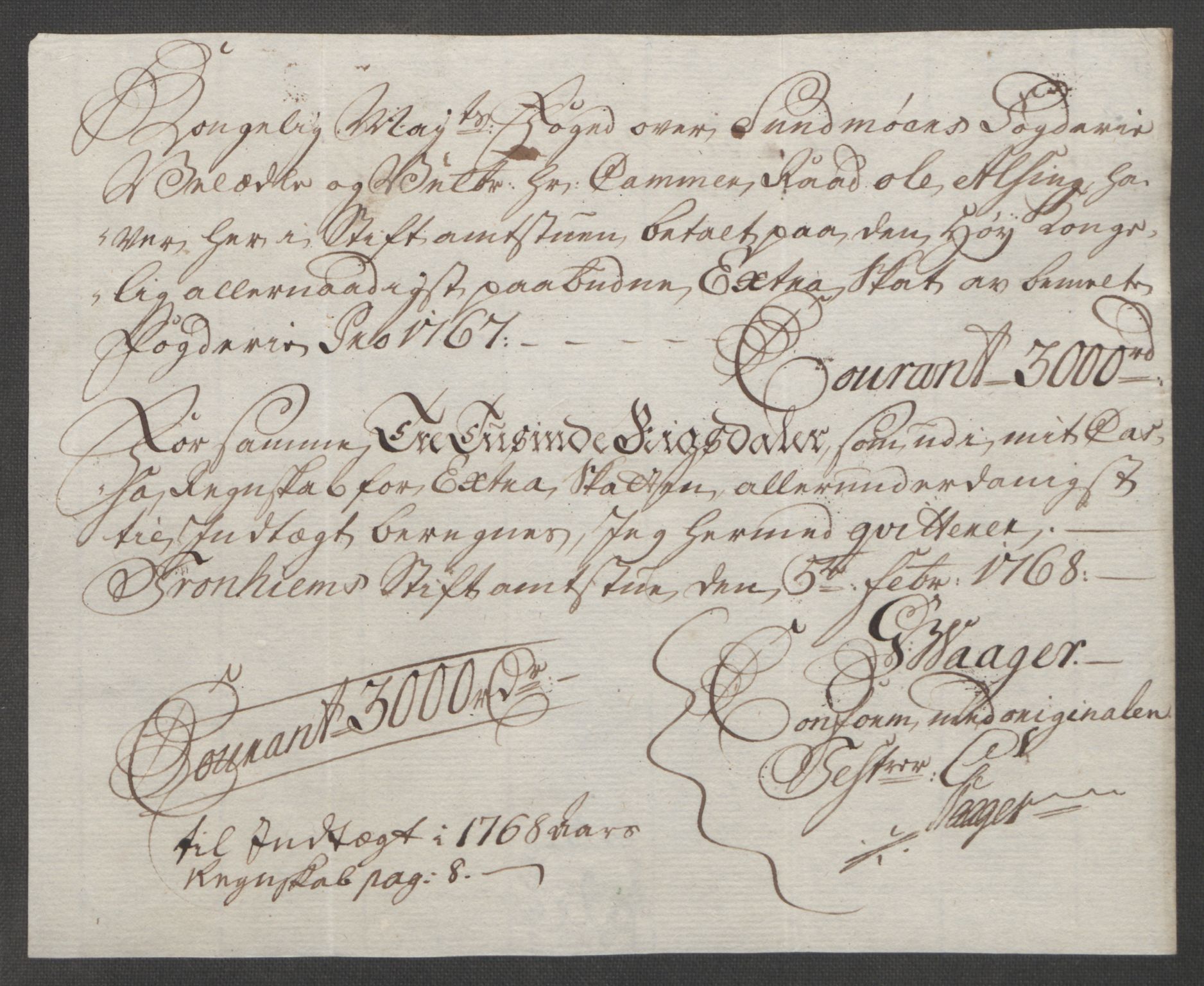 Rentekammeret inntil 1814, Reviderte regnskaper, Fogderegnskap, AV/RA-EA-4092/R54/L3645: Ekstraskatten Sunnmøre, 1762-1772, p. 94