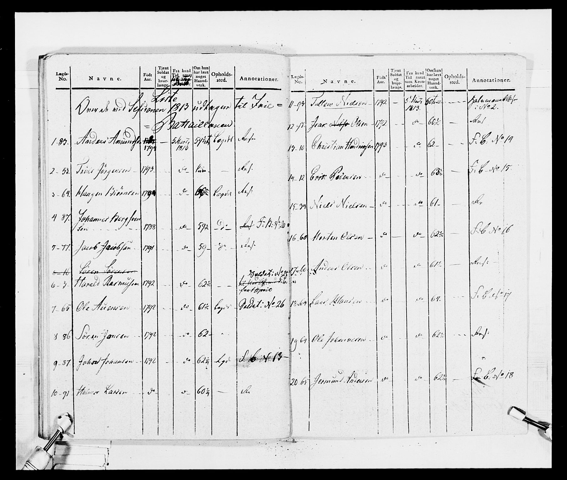 Generalitets- og kommissariatskollegiet, Det kongelige norske kommissariatskollegium, AV/RA-EA-5420/E/Eh/L0035: Nordafjelske gevorbne infanteriregiment, 1812-1813, p. 407