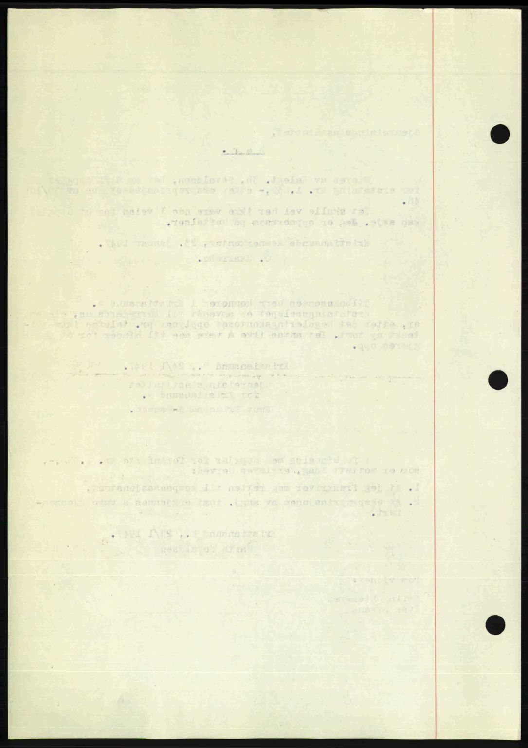 Kristiansund byfogd, AV/SAT-A-4587/A/27: Mortgage book no. 39b, 1946-1947, Diary no: : 117/1947