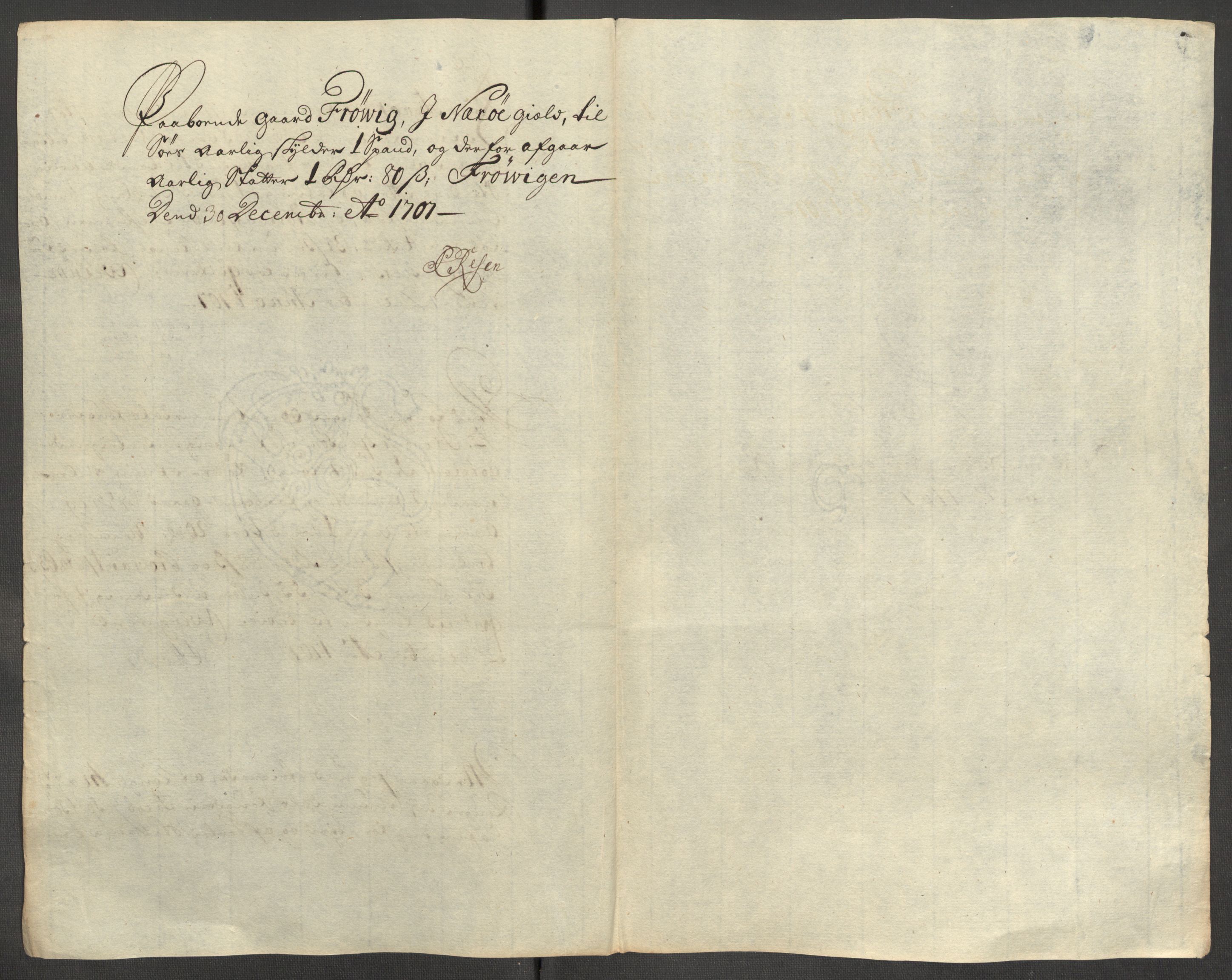 Rentekammeret inntil 1814, Reviderte regnskaper, Fogderegnskap, RA/EA-4092/R64/L4430: Fogderegnskap Namdal, 1707-1708, p. 167