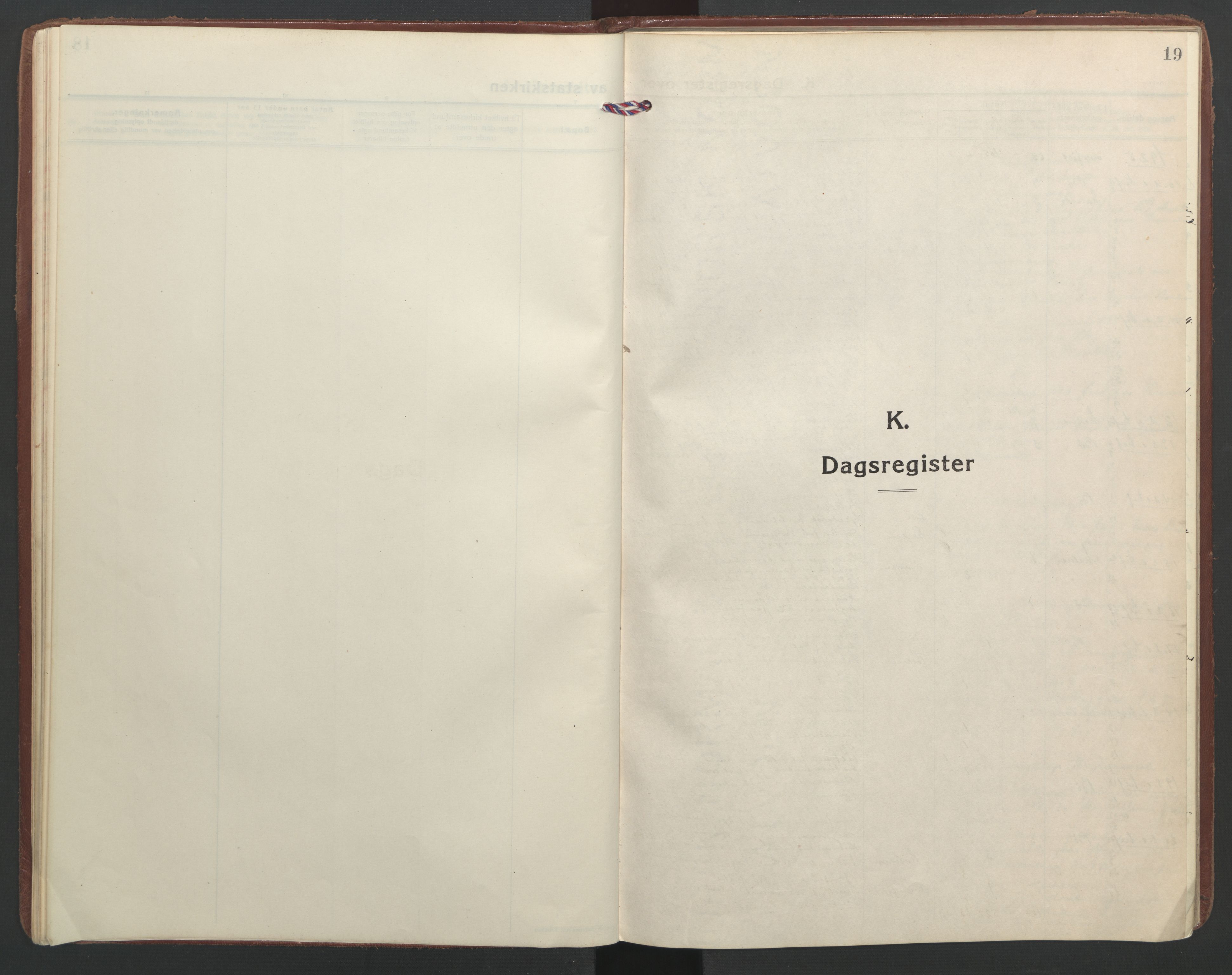 Ministerialprotokoller, klokkerbøker og fødselsregistre - Nordland, SAT/A-1459/891/L1307: Parish register (official) no. 891A12, 1925-1951, p. 19