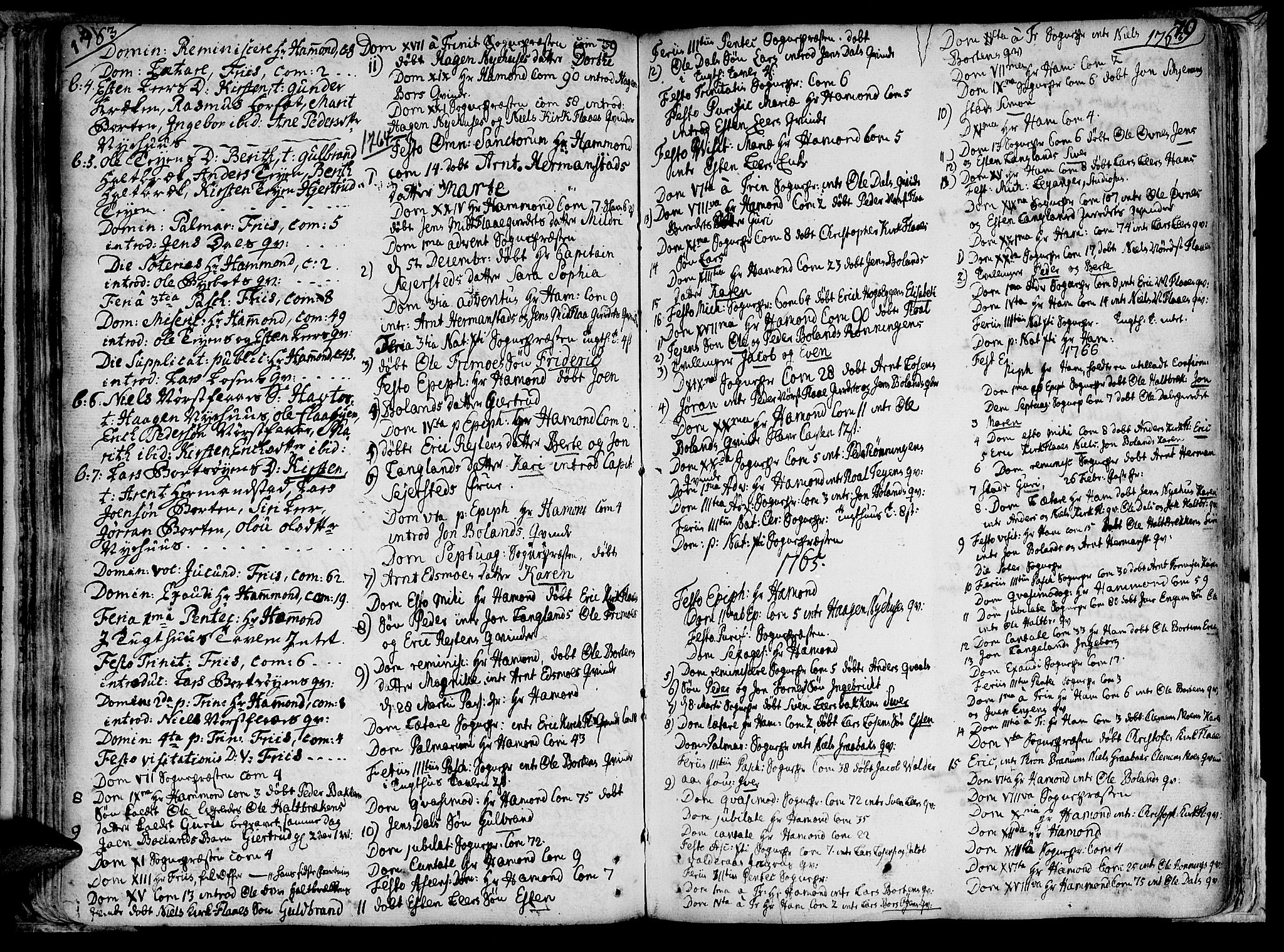 Ministerialprotokoller, klokkerbøker og fødselsregistre - Sør-Trøndelag, SAT/A-1456/691/L1058: Parish register (official) no. 691A01 /2, 1740-1767, p. 79