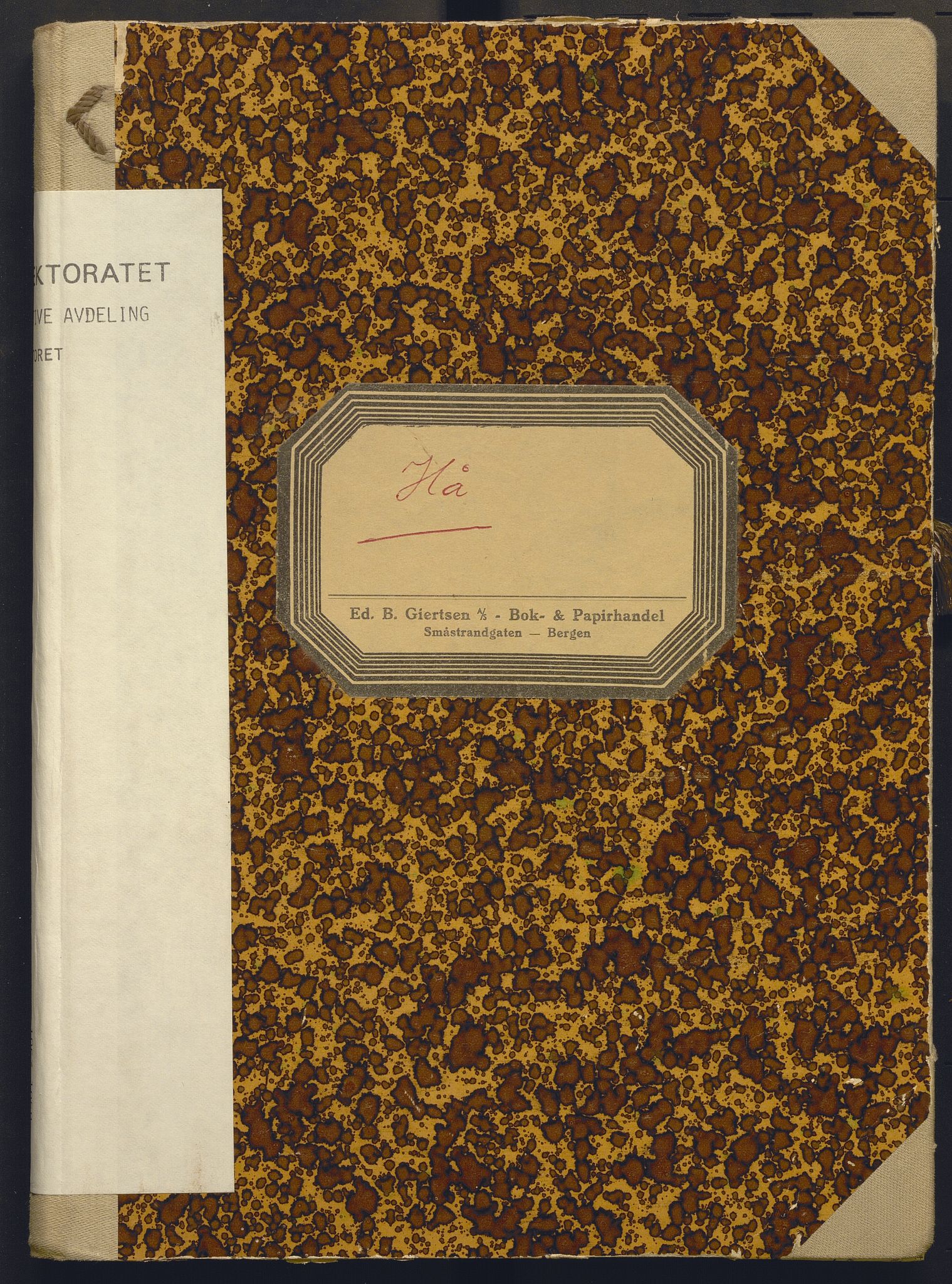 Fiskeridirektoratet - 1 Adm. ledelse - 13 Båtkontoret, AV/SAB-A-2003/I/Ia/Iai/L0044: 135.0916/1 Merkeprotokoll - Hå, 1963-1969