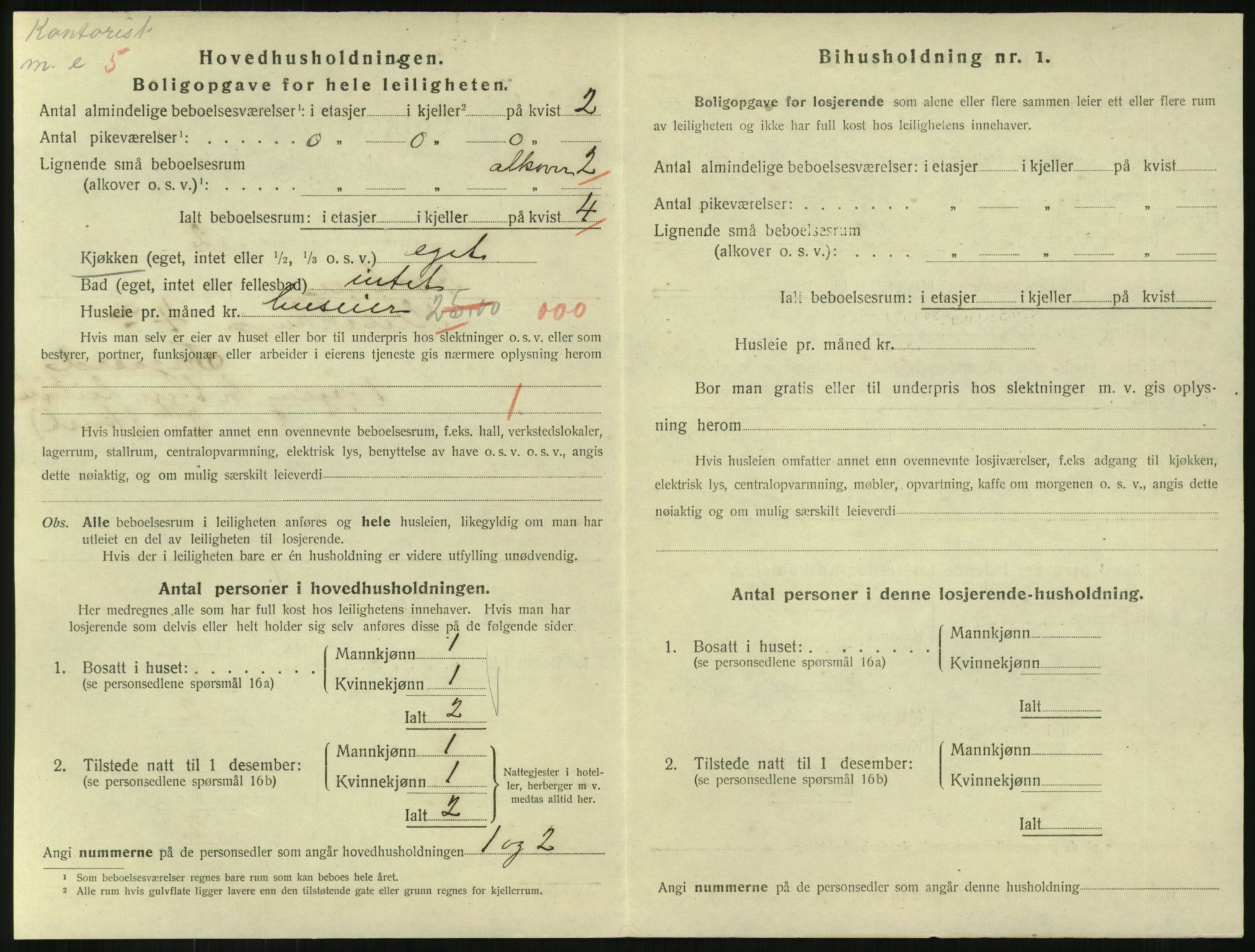 SAKO, 1920 census for Horten, 1920, p. 3910