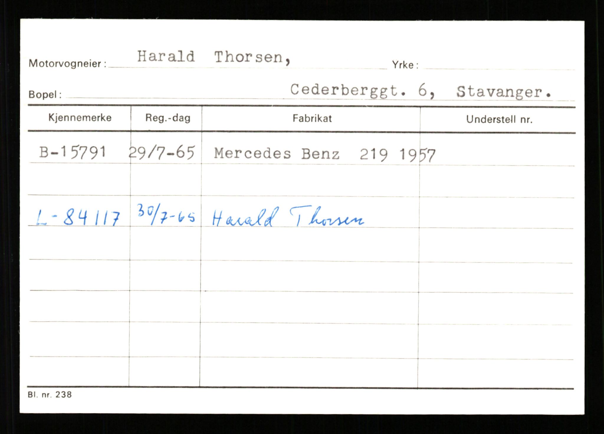 Stavanger trafikkstasjon, AV/SAST-A-101942/0/G/L0004: Registreringsnummer: 15497 - 22957, 1930-1971, p. 193