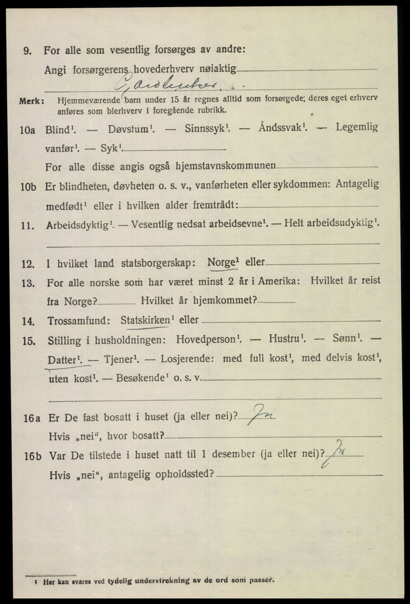 SAH, 1920 census for Våler (Hedmark), 1920, p. 3376