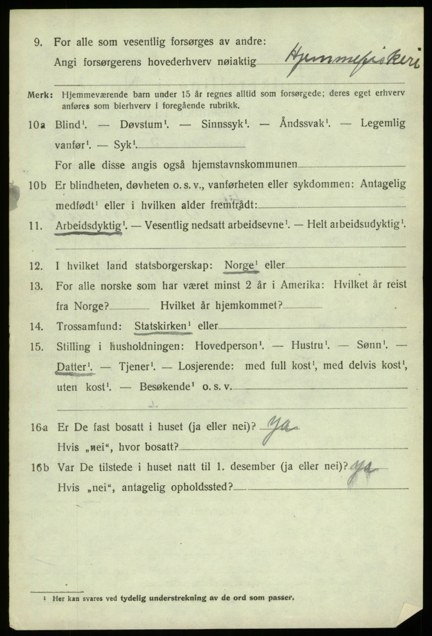 SAB, 1920 census for Herdla, 1920, p. 9680