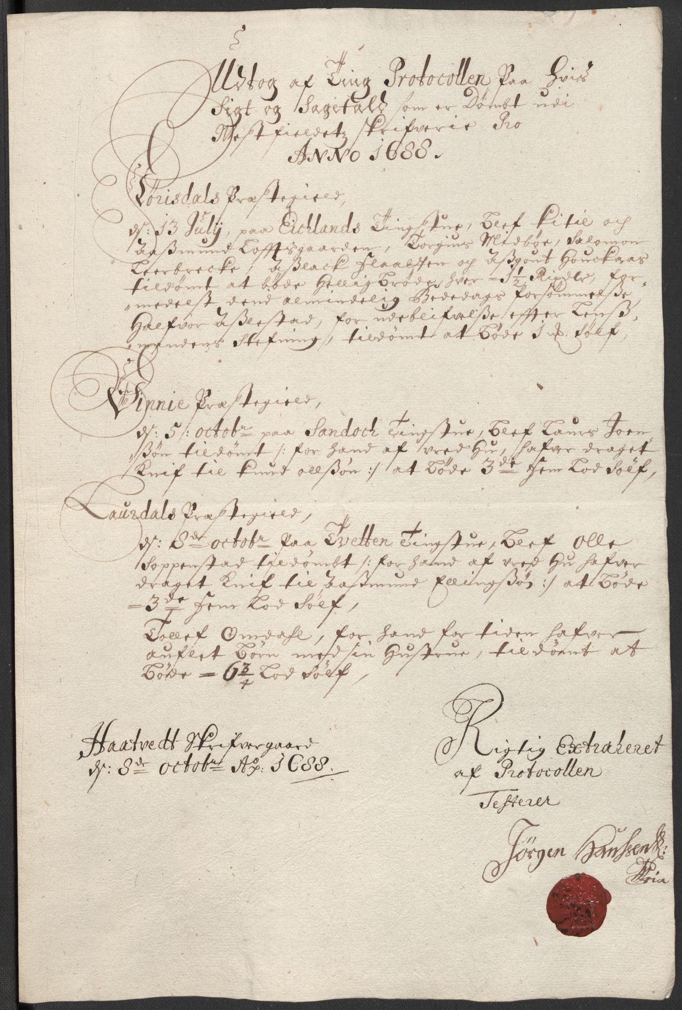 Rentekammeret inntil 1814, Reviderte regnskaper, Fogderegnskap, AV/RA-EA-4092/R35/L2087: Fogderegnskap Øvre og Nedre Telemark, 1687-1689, p. 18