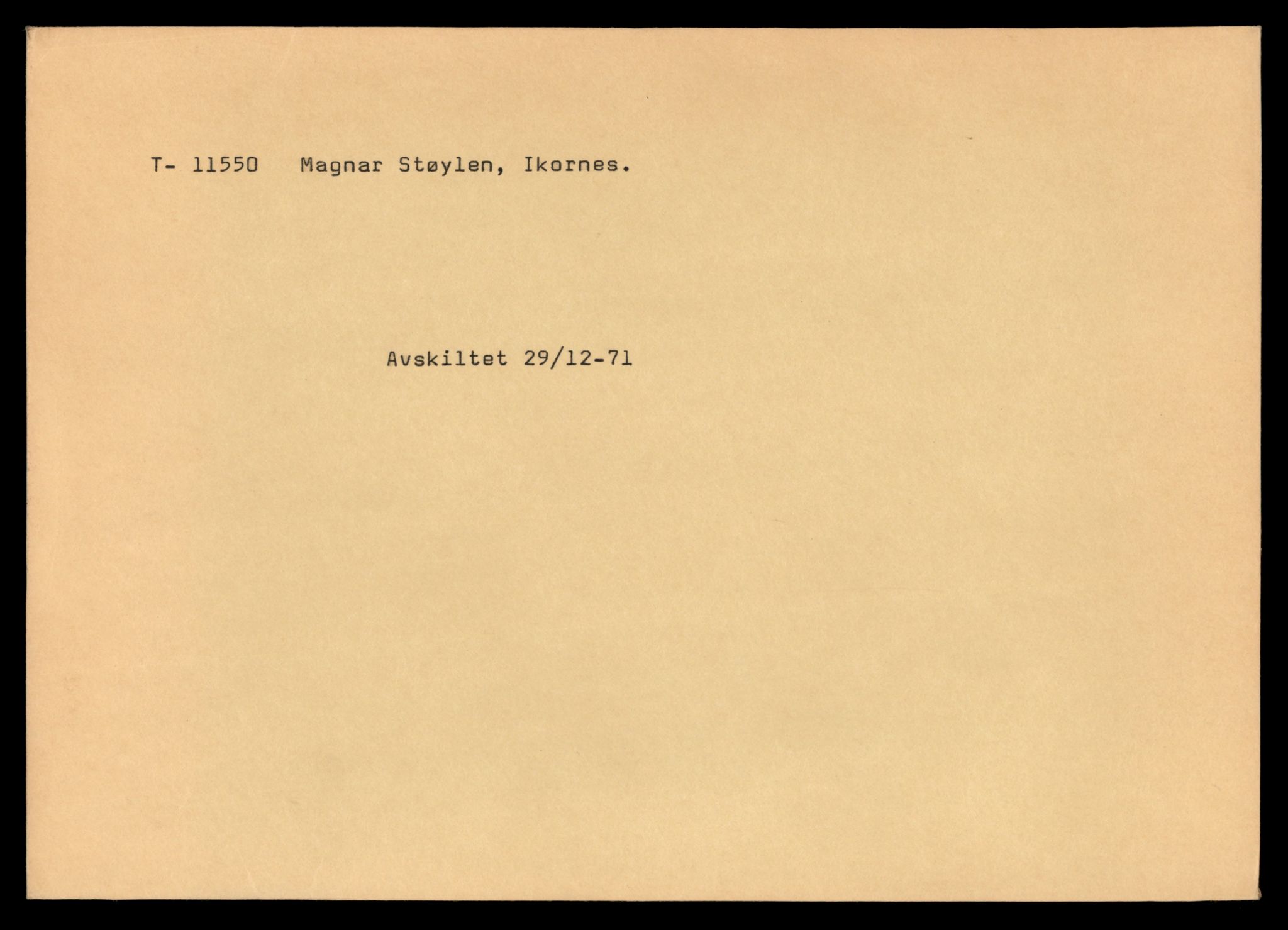 Møre og Romsdal vegkontor - Ålesund trafikkstasjon, SAT/A-4099/F/Fe/L0029: Registreringskort for kjøretøy T 11430 - T 11619, 1927-1998, p. 2062