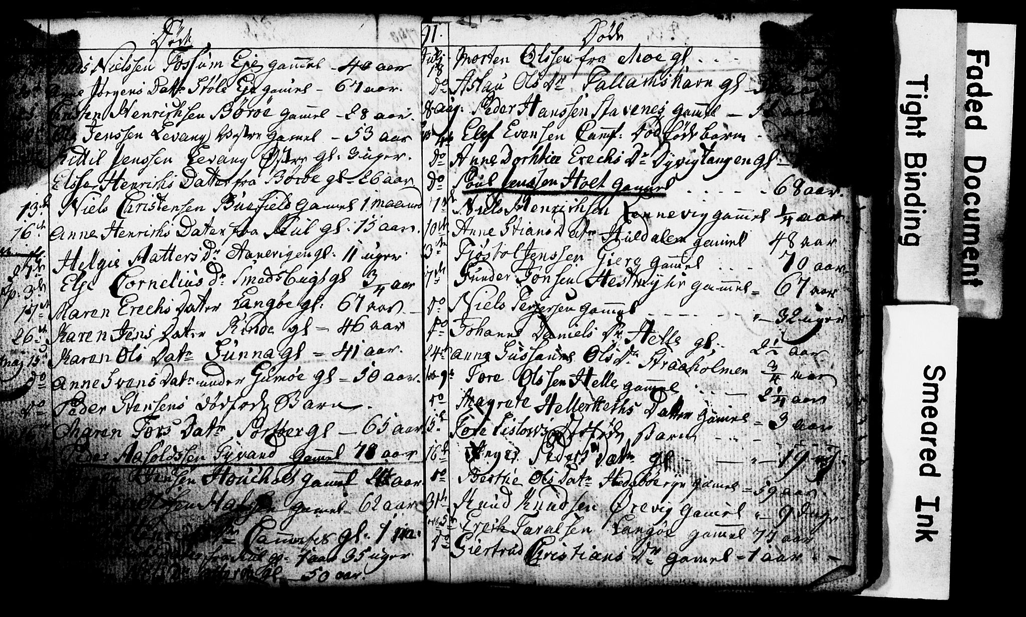 Sannidal kirkebøker, SAKO/A-296/G/Ga/L0001: Parish register (copy) no. 1, 1782-1816