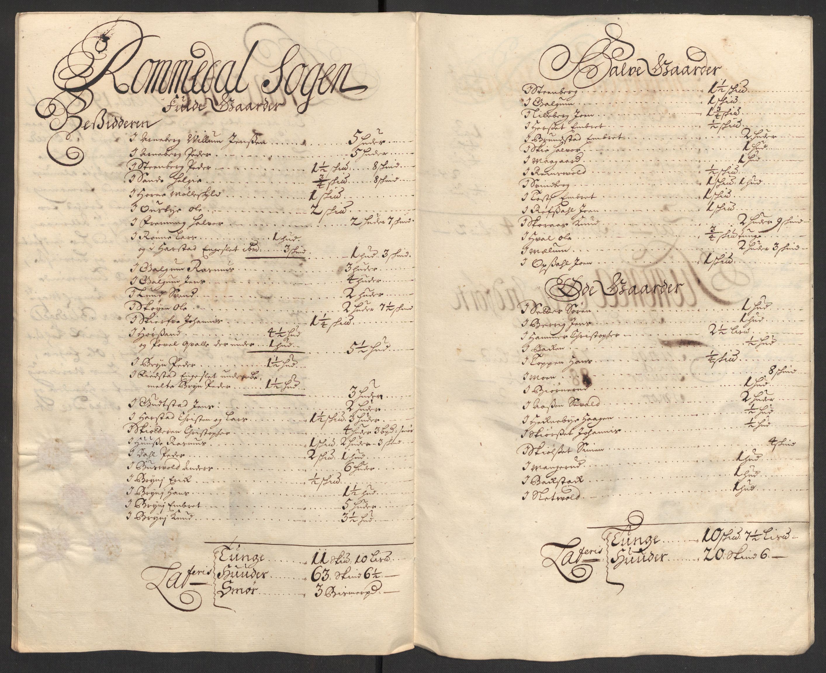 Rentekammeret inntil 1814, Reviderte regnskaper, Fogderegnskap, AV/RA-EA-4092/R16/L1043: Fogderegnskap Hedmark, 1706-1707, p. 256