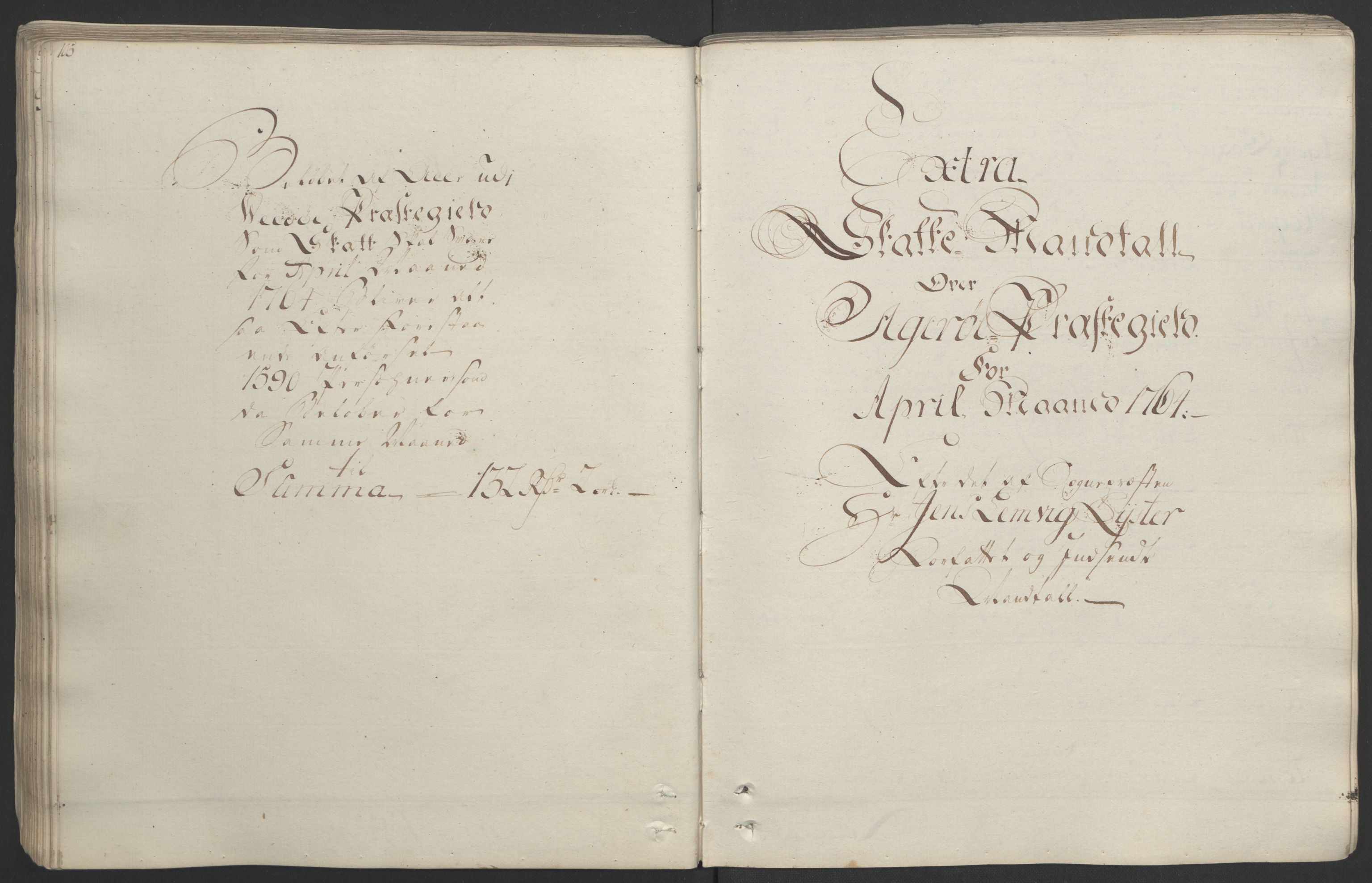 Rentekammeret inntil 1814, Realistisk ordnet avdeling, RA/EA-4070/Ol/L0020/0001: [Gg 10]: Ekstraskatten, 23.09.1762. Romsdal, Strinda, Selbu, Inderøy. / Romsdal, 1764, p. 111