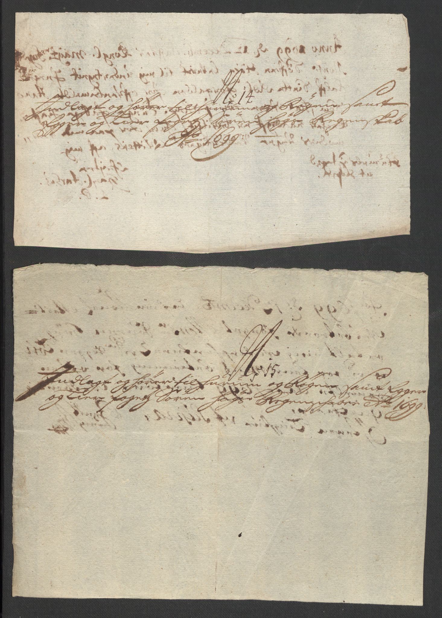 Rentekammeret inntil 1814, Reviderte regnskaper, Fogderegnskap, AV/RA-EA-4092/R30/L1696: Fogderegnskap Hurum, Røyken, Eiker og Lier, 1698-1699, p. 389