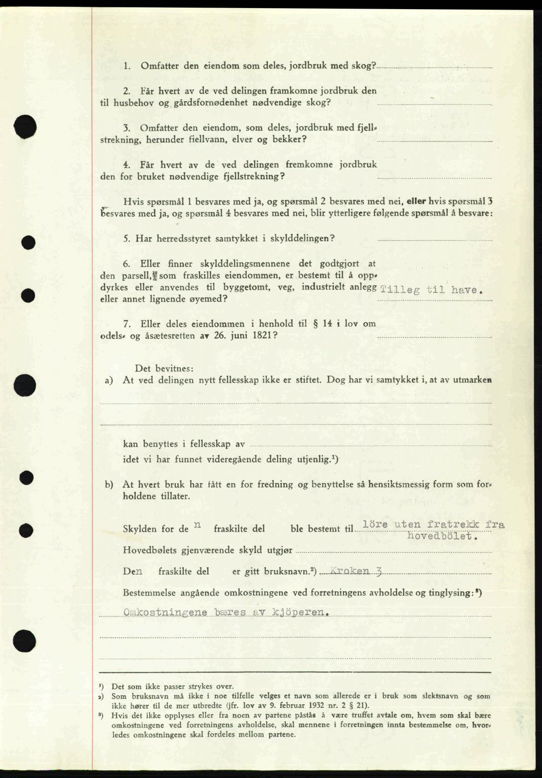 Tønsberg sorenskriveri, SAKO/A-130/G/Ga/Gaa/L0022: Mortgage book no. A22, 1947-1947, Diary no: : 2820/1947