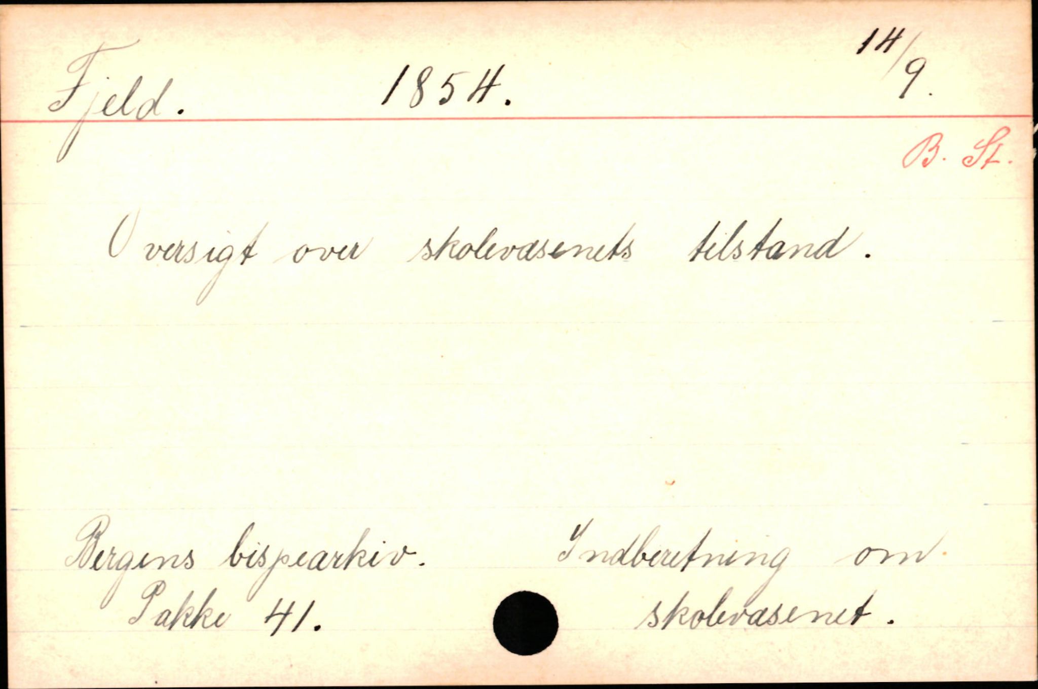 Haugen, Johannes - lærer, AV/SAB-SAB/PA-0036/01/L0001: Om klokkere og lærere, 1521-1904, p. 3029