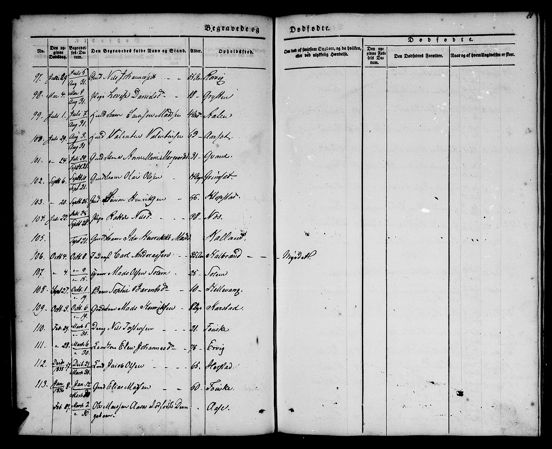 Førde sokneprestembete, AV/SAB-A-79901/H/Haa/Haaa/L0008: Parish register (official) no. A 8, 1843-1860, p. 81