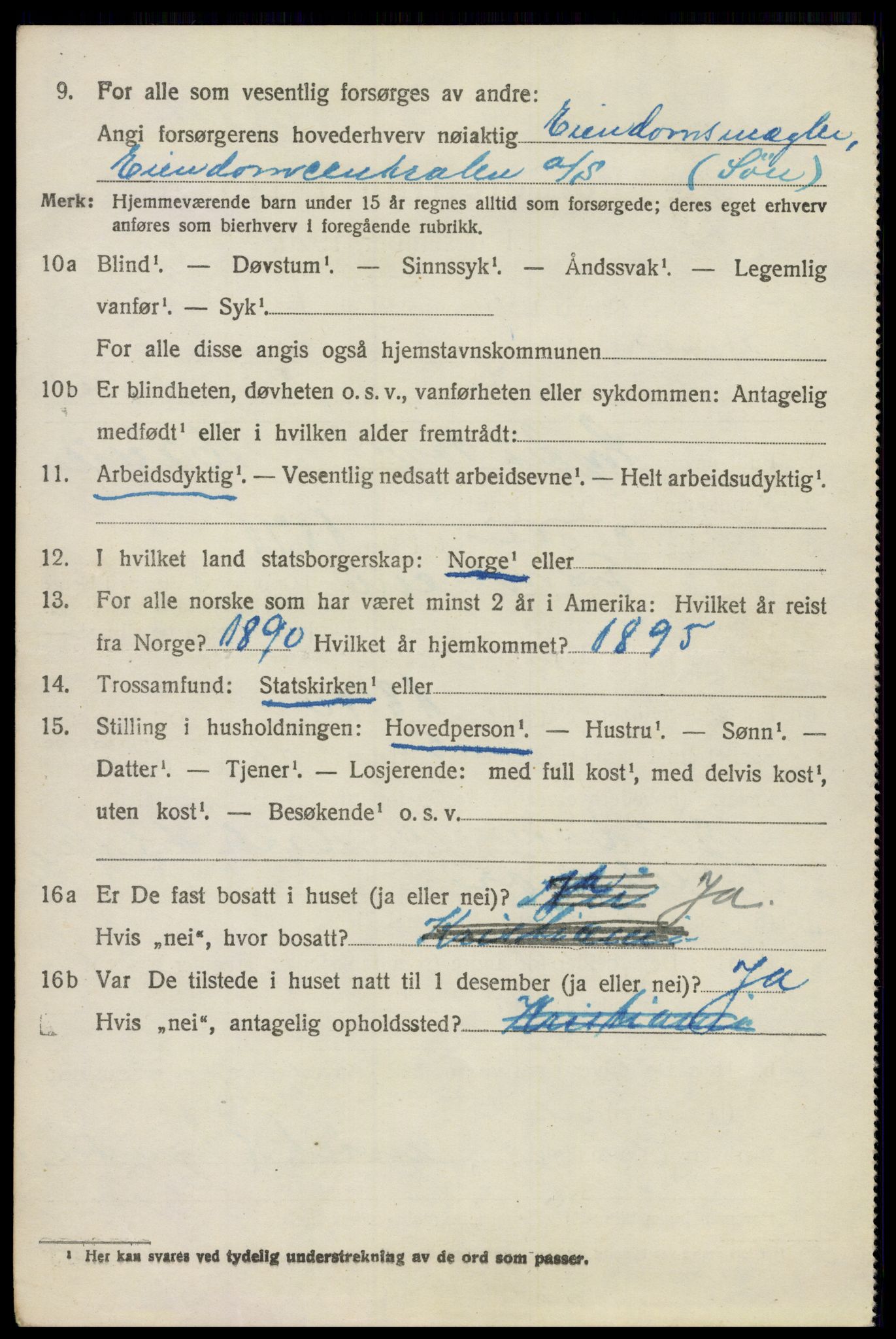 SAO, 1920 census for Nesodden, 1920, p. 1810