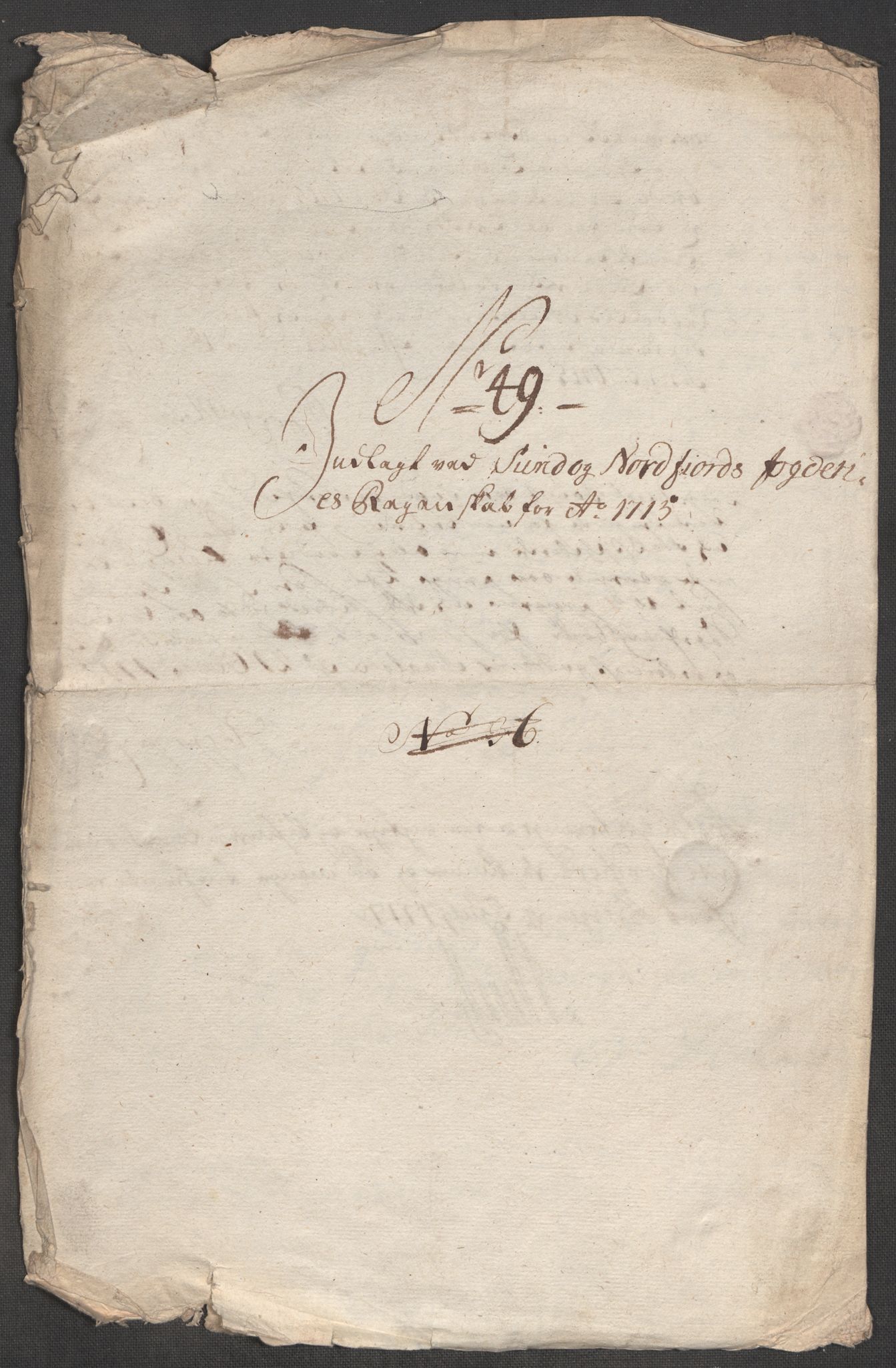 Rentekammeret inntil 1814, Reviderte regnskaper, Fogderegnskap, AV/RA-EA-4092/R53/L3439: Fogderegnskap Sunn- og Nordfjord, 1715, p. 545
