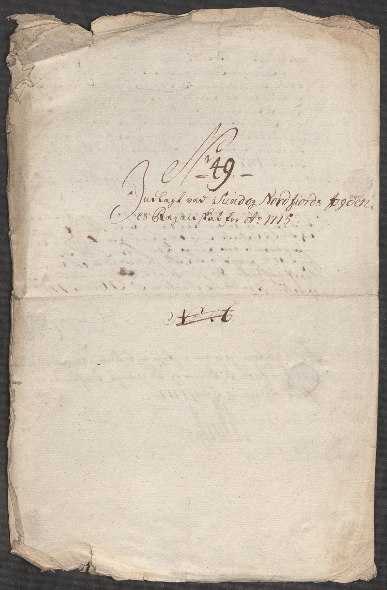 Rentekammeret inntil 1814, Reviderte regnskaper, Fogderegnskap, RA/EA-4092/R53/L3439: Fogderegnskap Sunn- og Nordfjord, 1715, p. 545