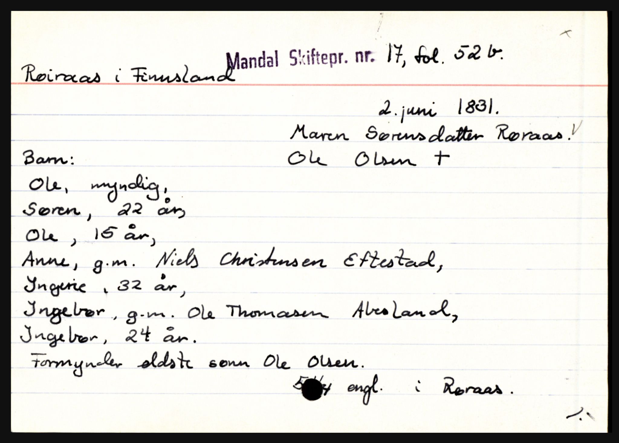 Mandal sorenskriveri, SAK/1221-0005/001/H, p. 19119
