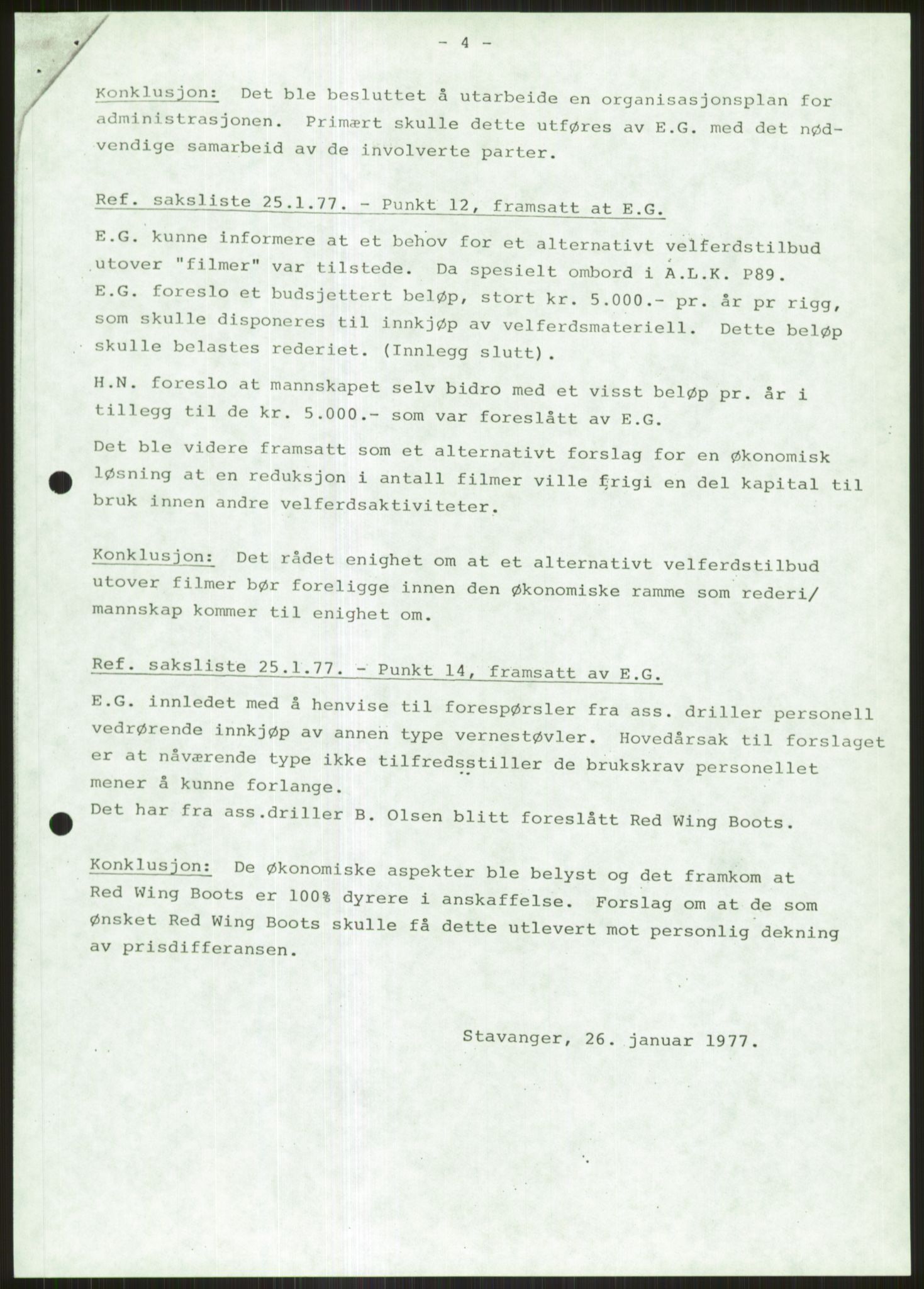 Pa 1503 - Stavanger Drilling AS, SAST/A-101906/D/L0005: Korrespondanse og saksdokumenter, 1974-1985, p. 280