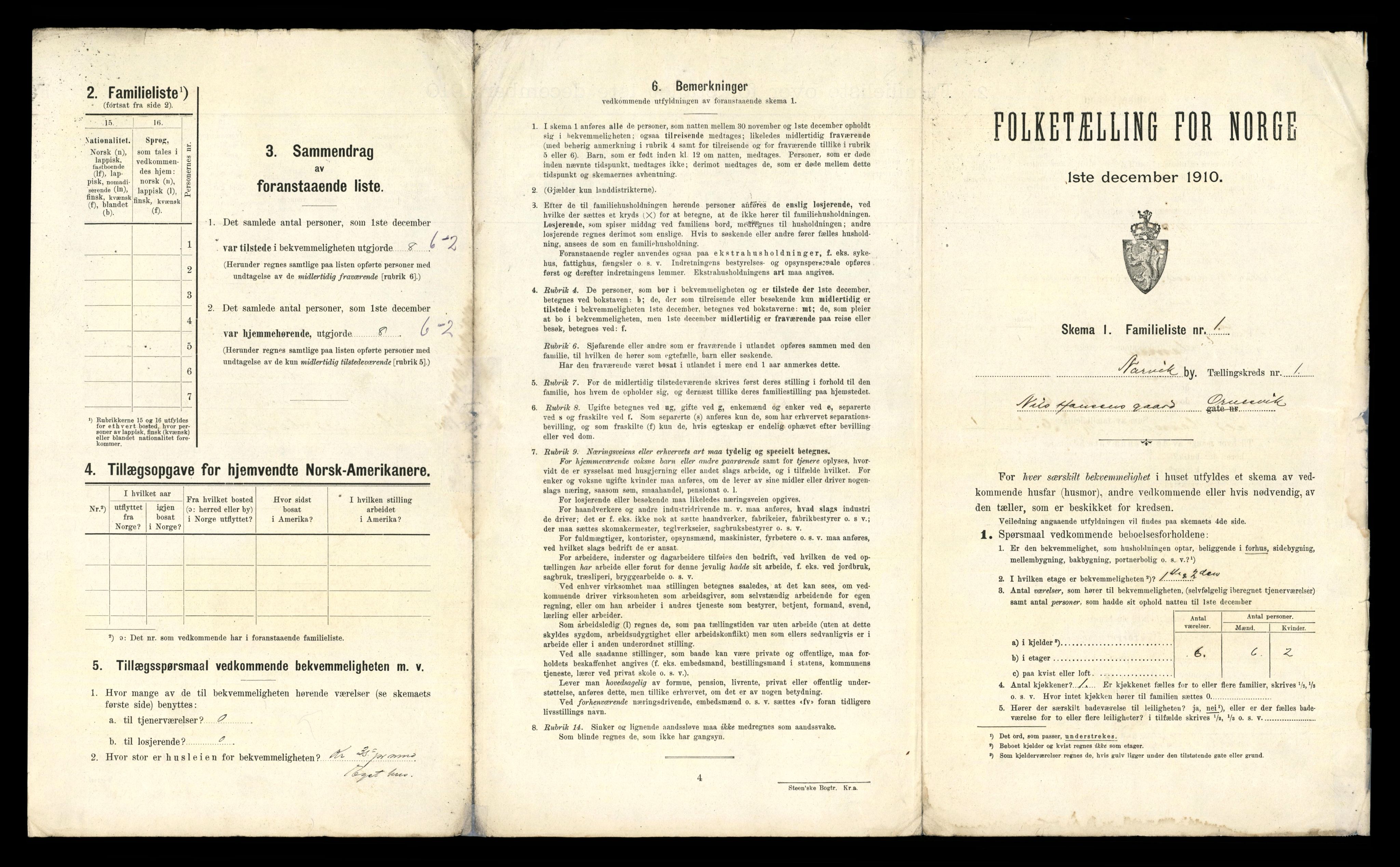 RA, 1910 census for Narvik, 1910, p. 29